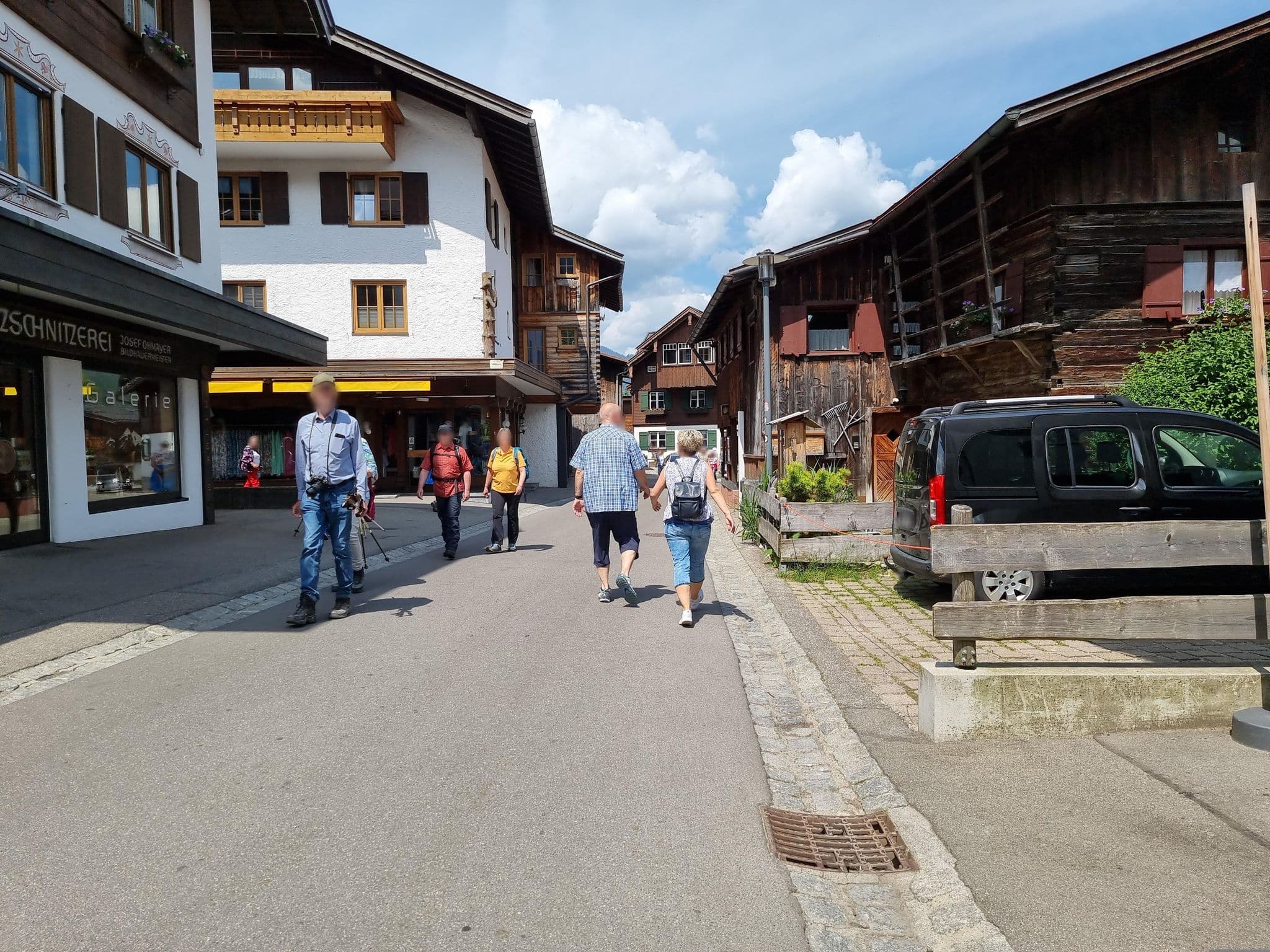 Street view near Blatterhaus, Oberstdorf