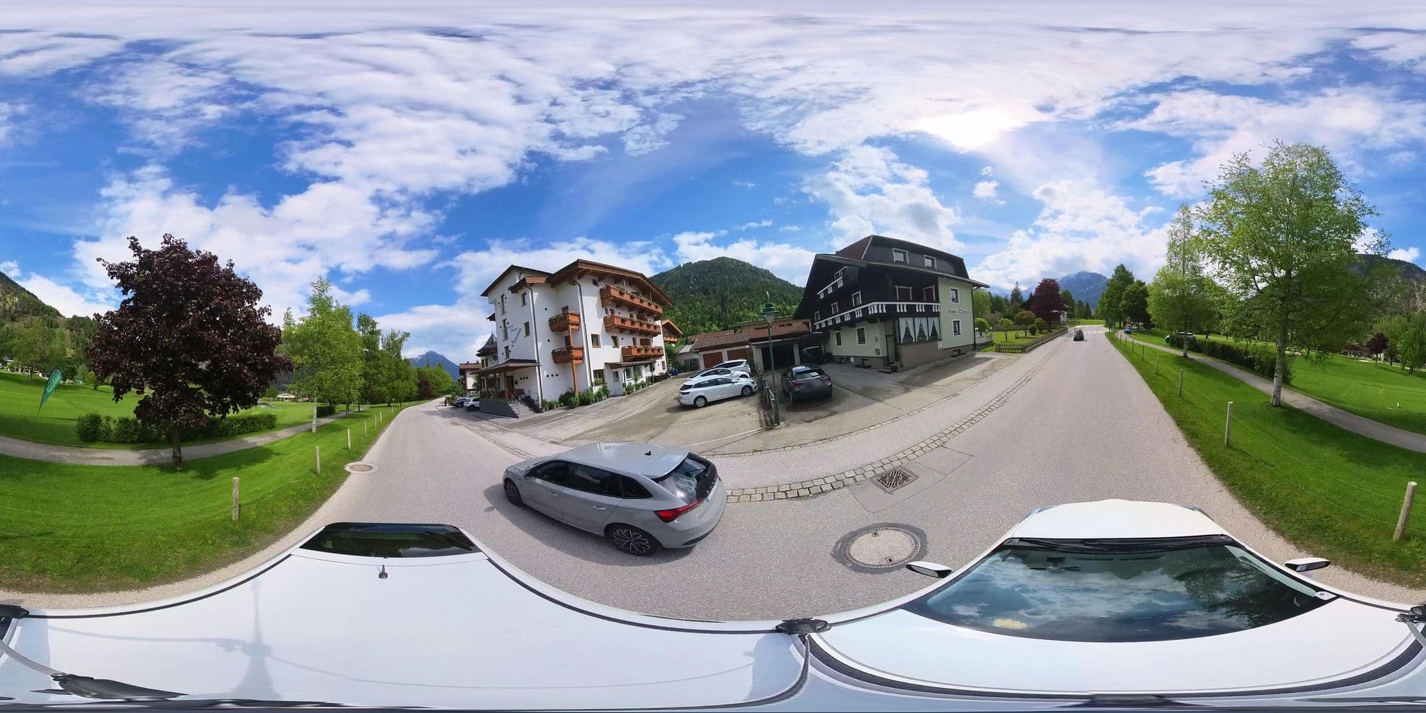 Street view near Haus Christ, Maurach