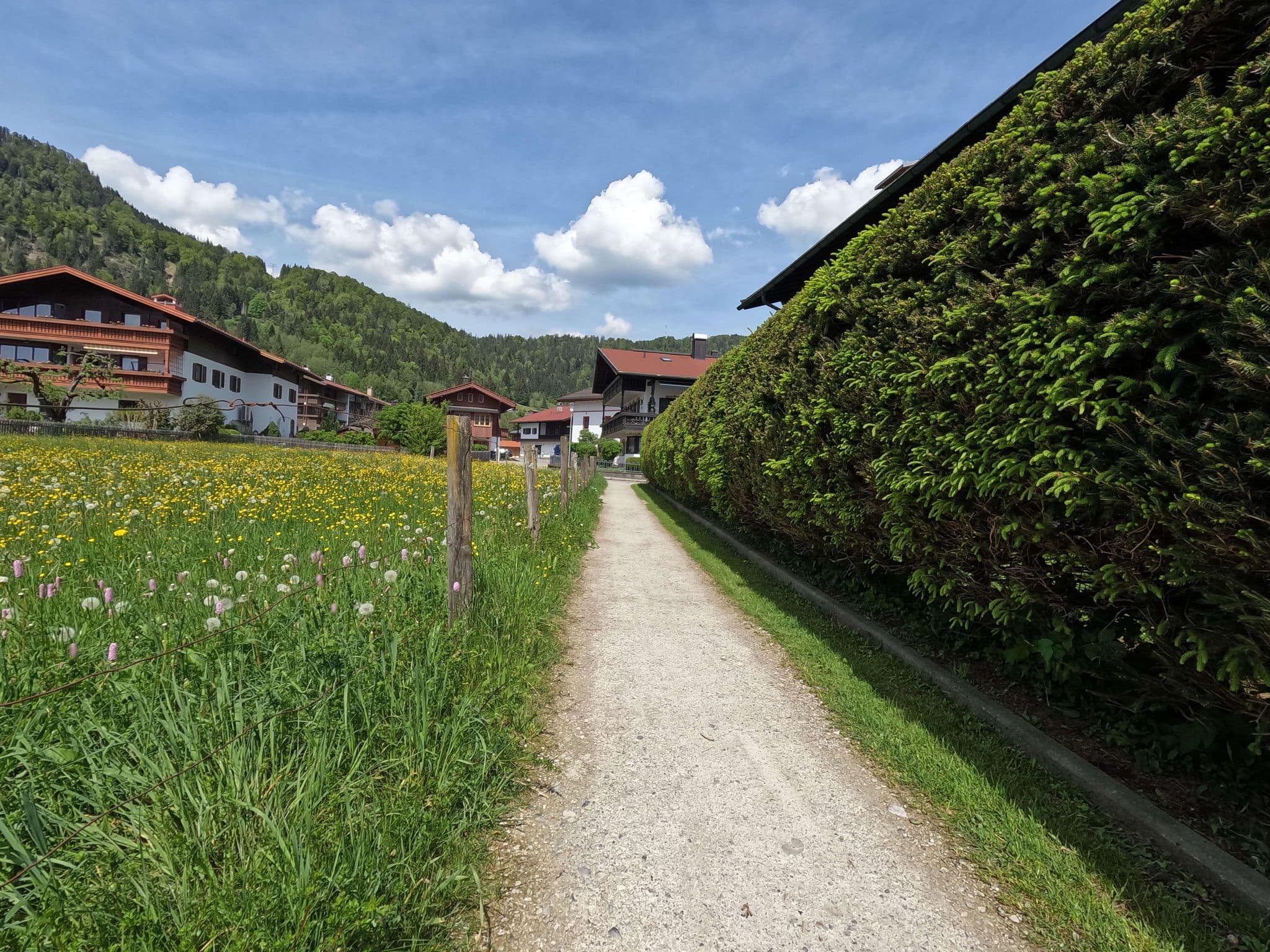 Street view near Alpchalet, Reit im Winkl