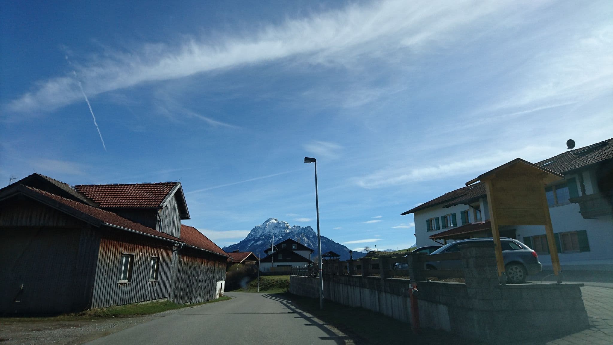 Street view near Gästehaus Geiger, Füssen — © msdess (CC BY-SA · Mapillary)