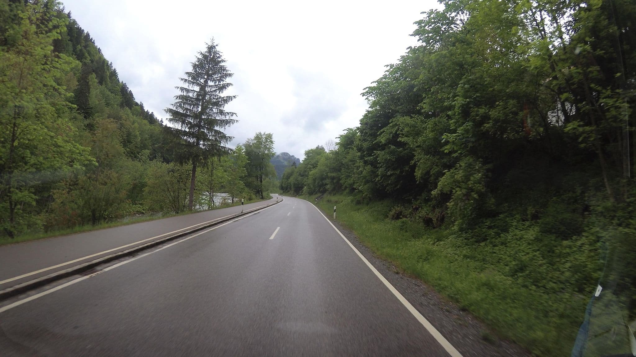 Street view near Bachtelhaus, Oberstdorf