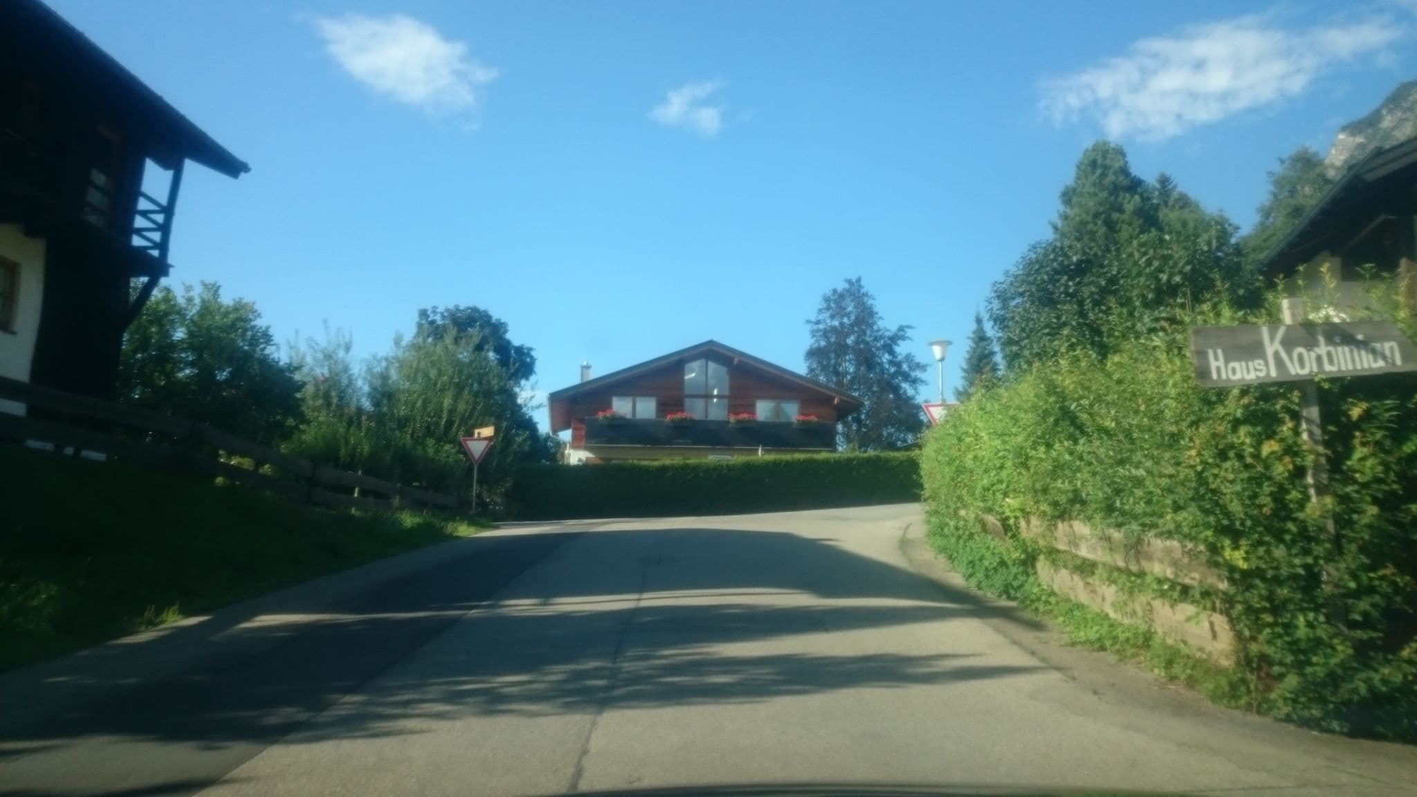 Street view near Haus Korbinian, Oberstdorf