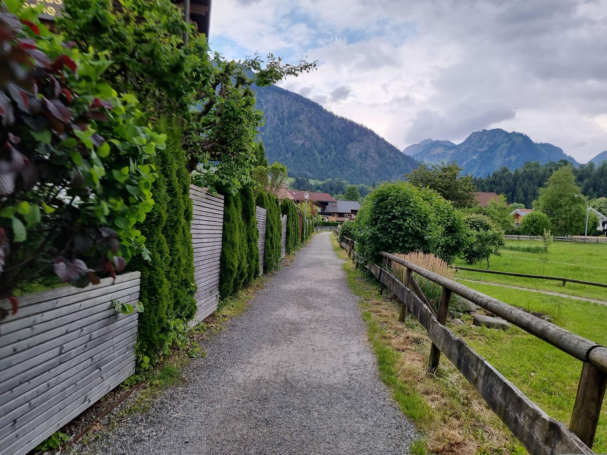 Street view near Gästehaus zur Färbe, Oberstdorf