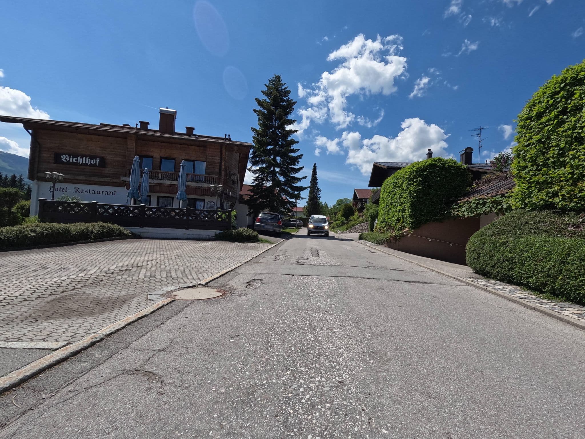 Street view near Bichlhof, Reit im Winkl — © natebus (CC BY-SA · Mapillary)