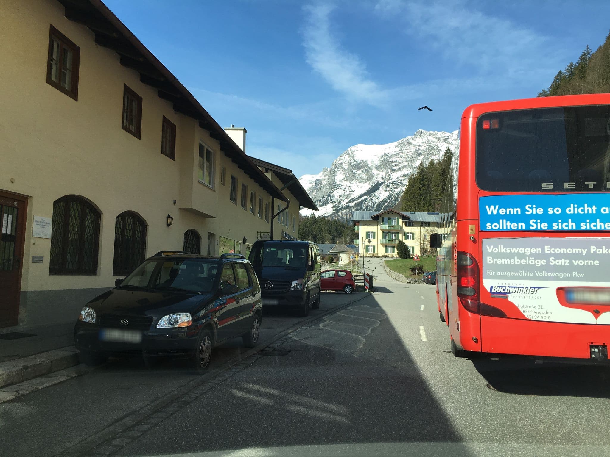 Street view near Gasthof Oberwirt, Ramsau bei Berchtesgaden — © derzornigemarkus (CC BY-SA · Mapillary)
