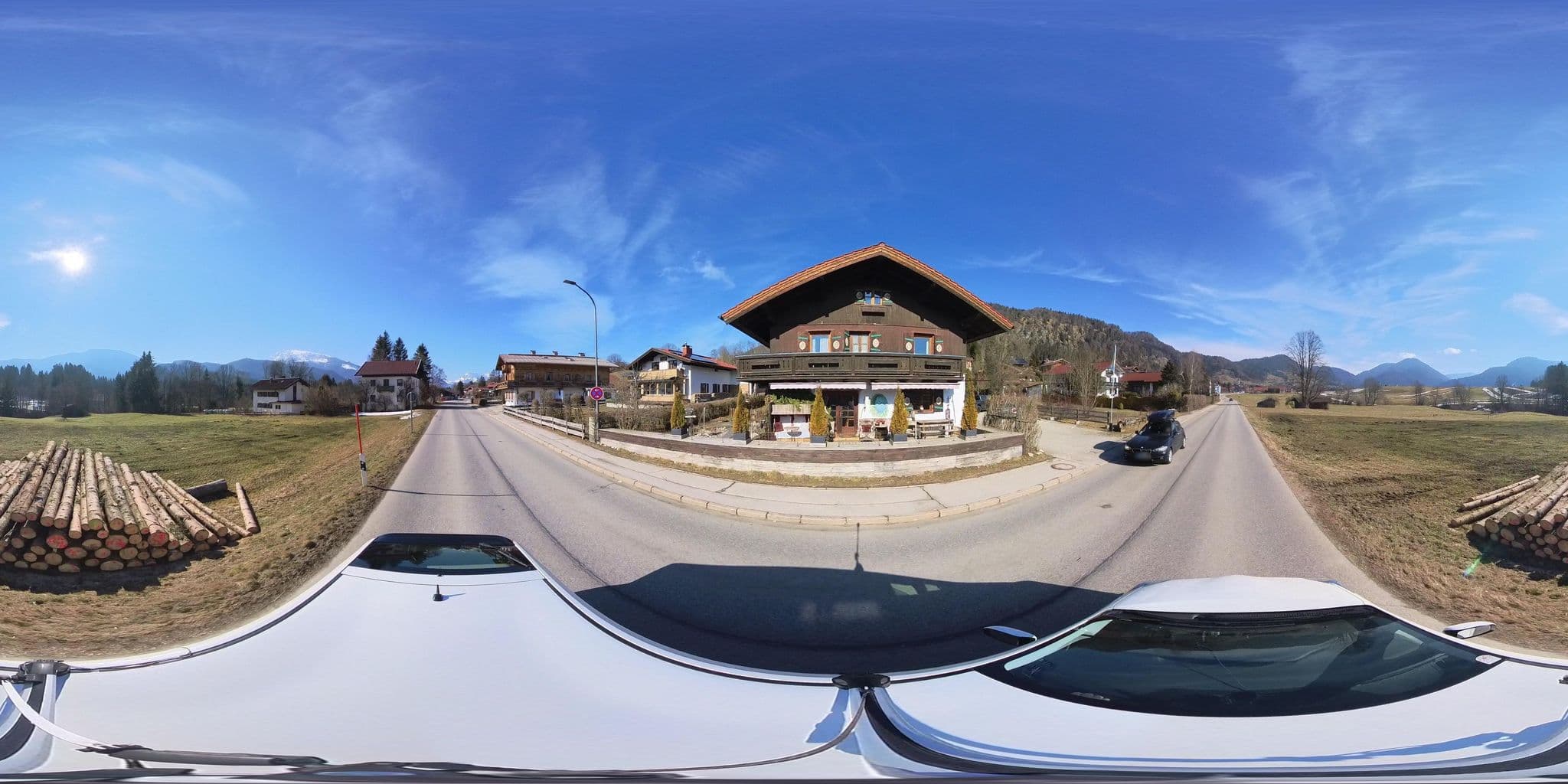 Street view near Pension Louise, Reit im Winkl
