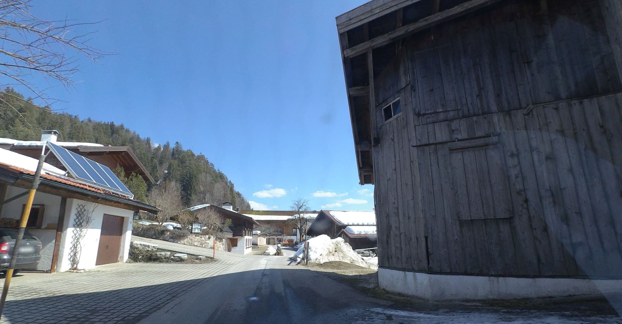 Street view near Stoibhof, Reit im Winkl