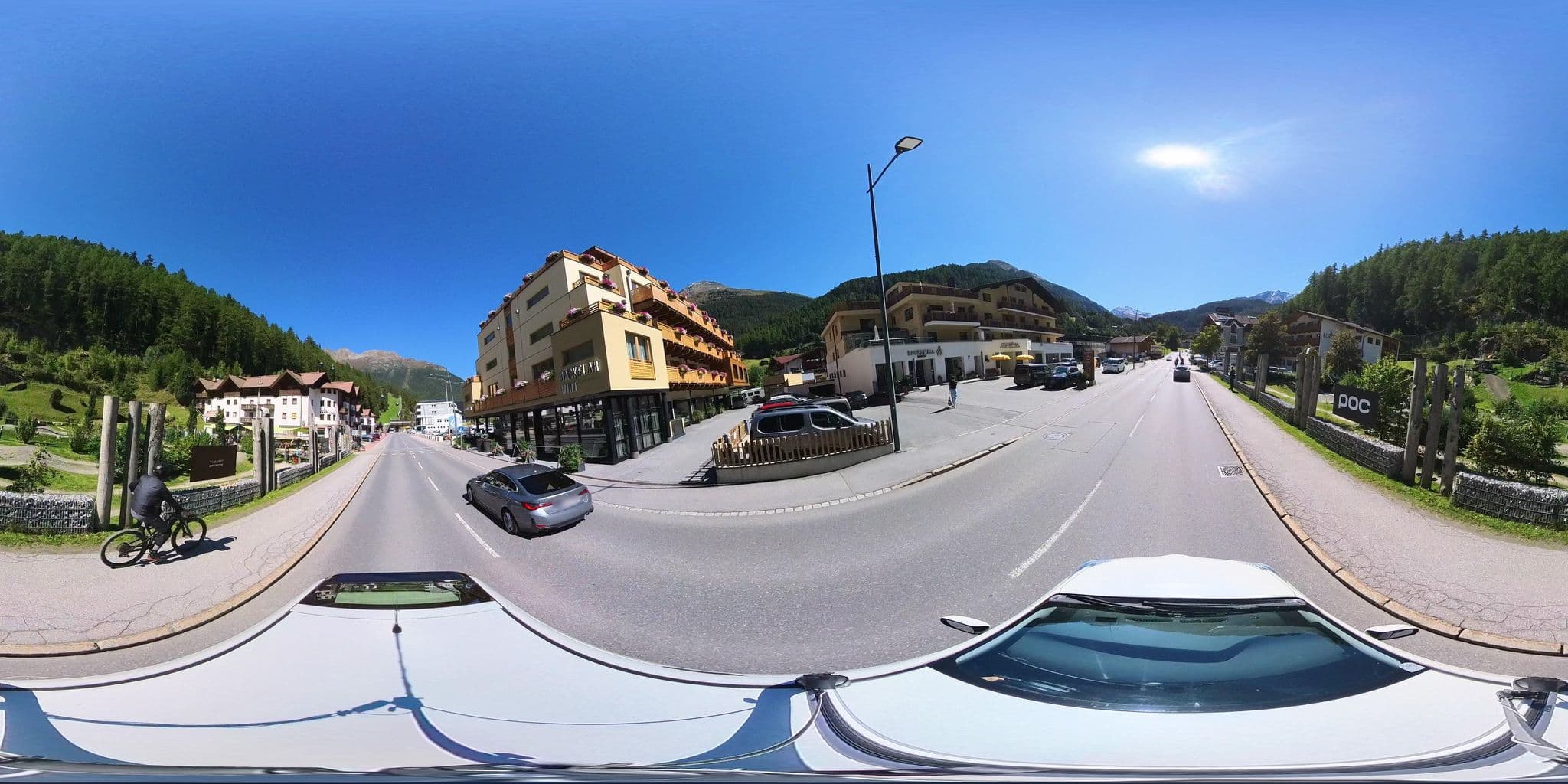 Street view near Haus Anton, Sölden