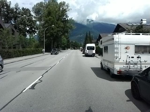 Street view near quartier, Garmisch-Partenkirchen