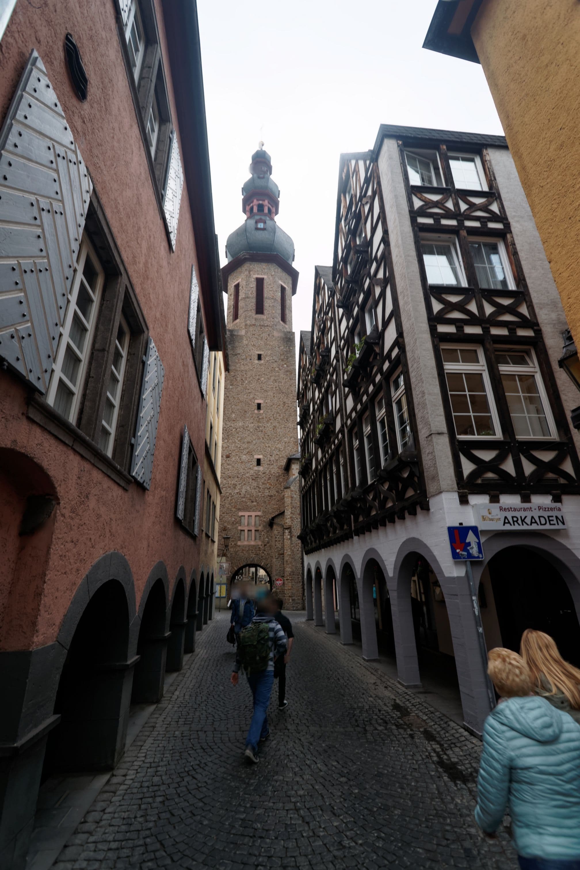 Street view near Pension Arkade, Cochem — © txllxt (CC BY-SA · Mapillary)