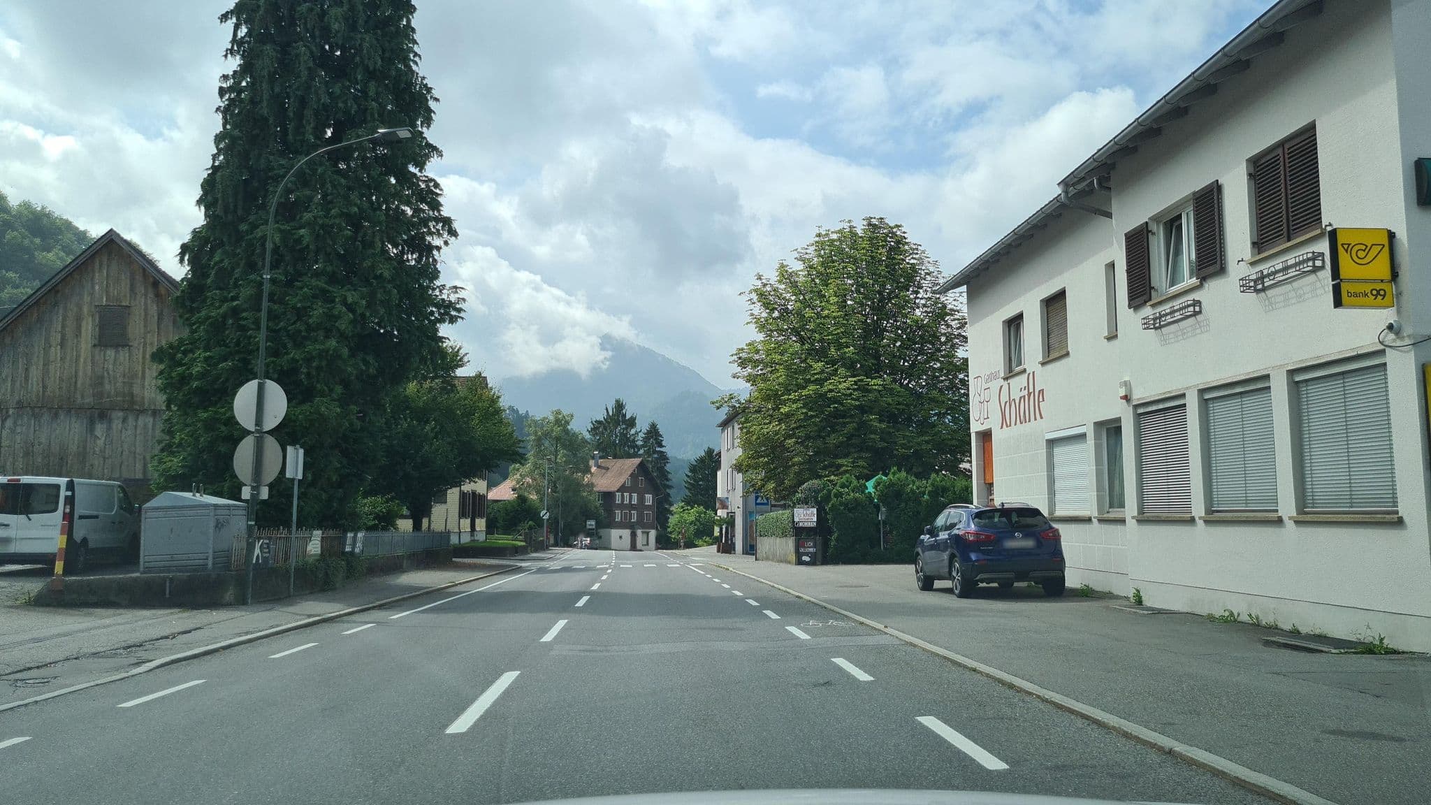 Street view near Gasthaus Schäfle, Dornbirn — © mappi (CC BY-SA · Mapillary)