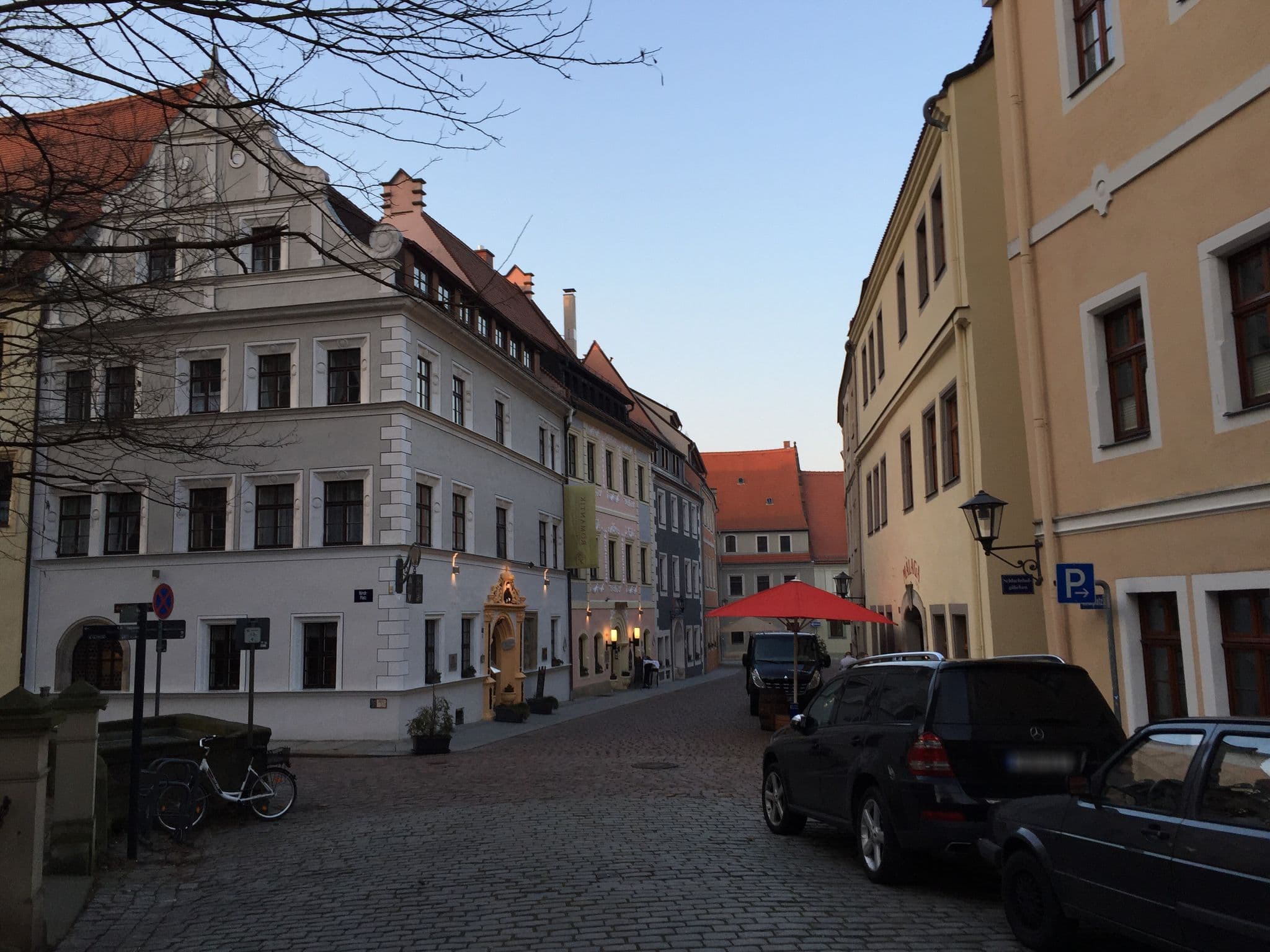 Street view near Deutsches Haus, Pirna — © ubahnverleih (CC BY-SA · Mapillary)