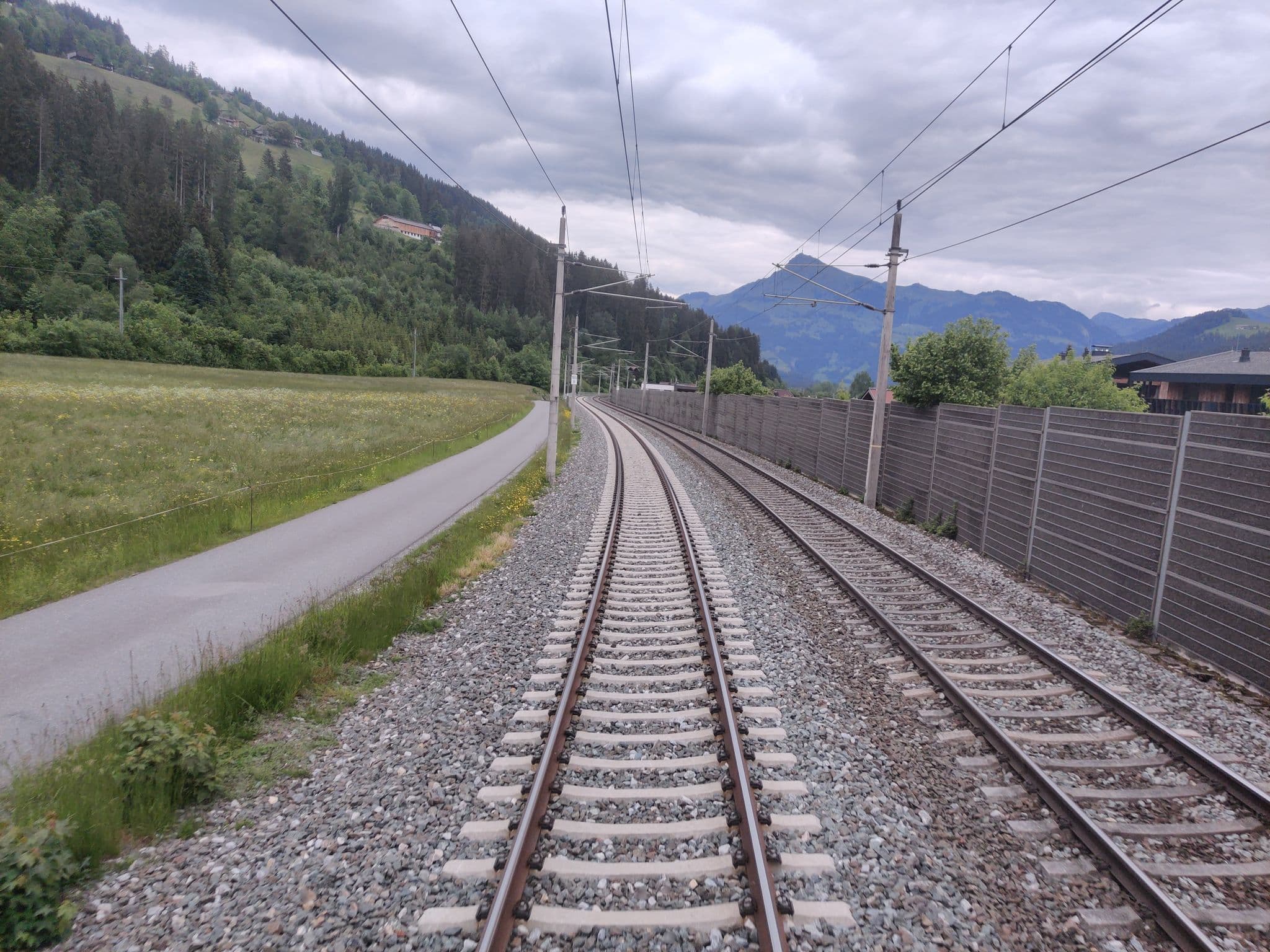 Street view near Parkhotel, Kirchberg in Tirol — © aceini (CC BY-SA · Mapillary)