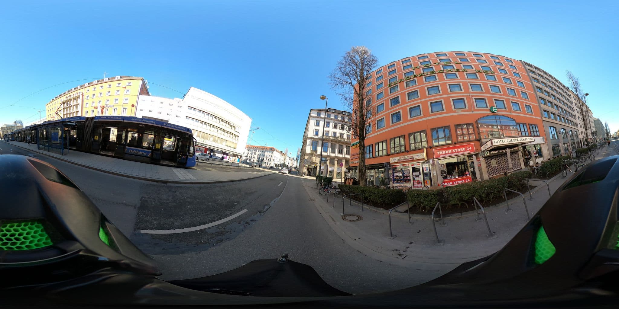 Street view near Wombat's City Hostel Munich Hauptbahnhof, Munich