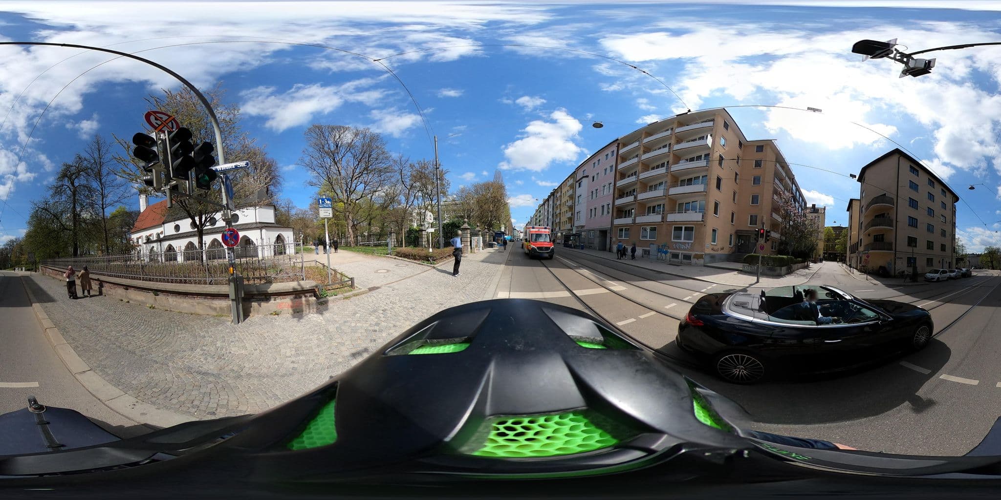 Street view near Jams, Munich