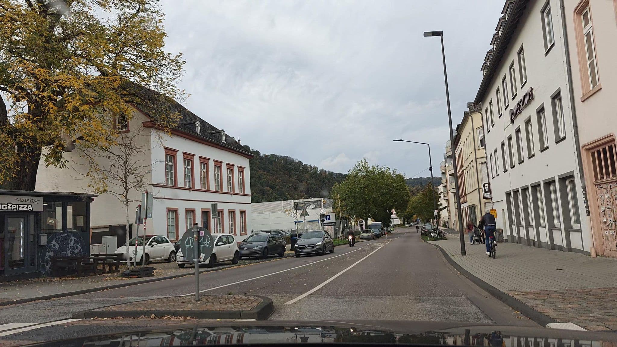 Street view near Coffee Fellows Hotel, Trier — © amenophis (CC BY-SA · Mapillary)