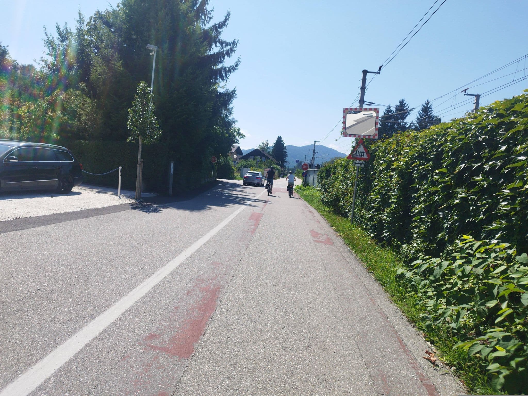 Street view near Happy Lake by Thomas Strugger, Krumpendorf — © GemeindeKrumpendorf (CC BY-SA · Mapillary)