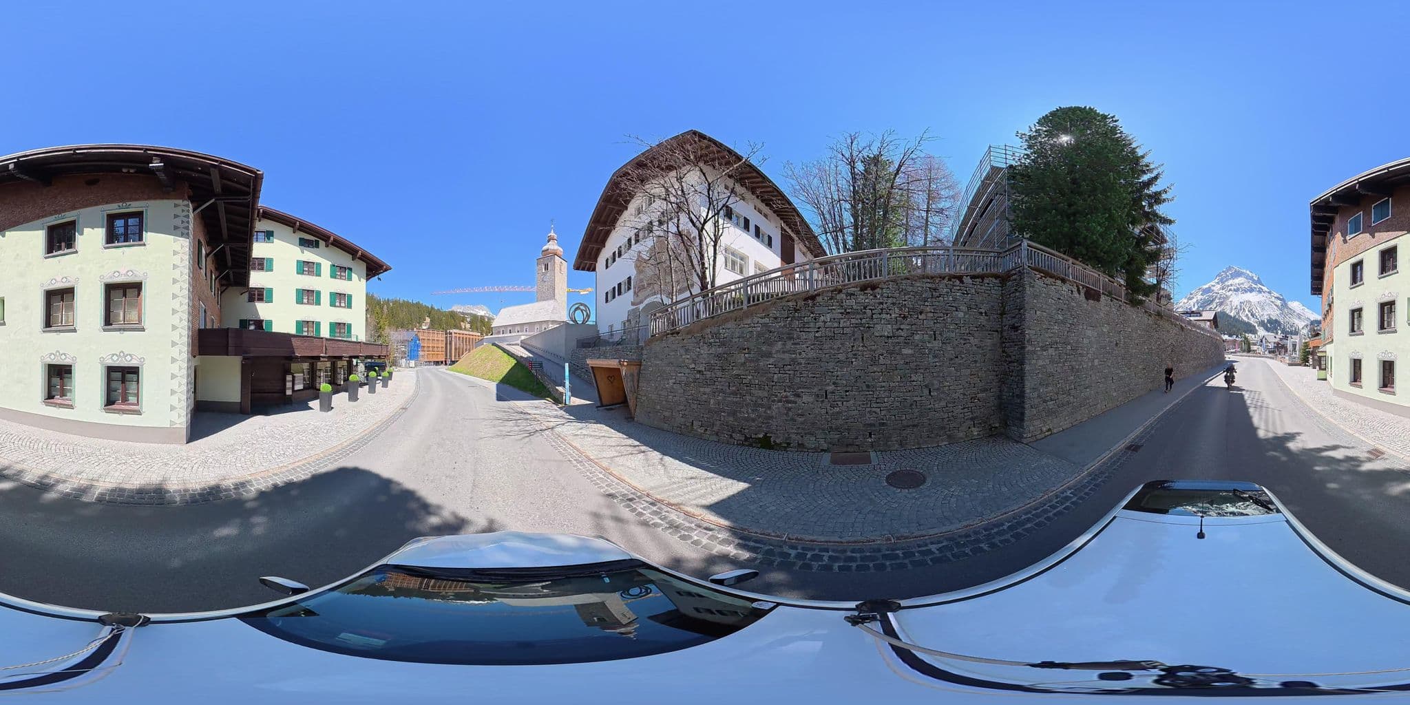 Street view near Romantikhotel Krone, Lech