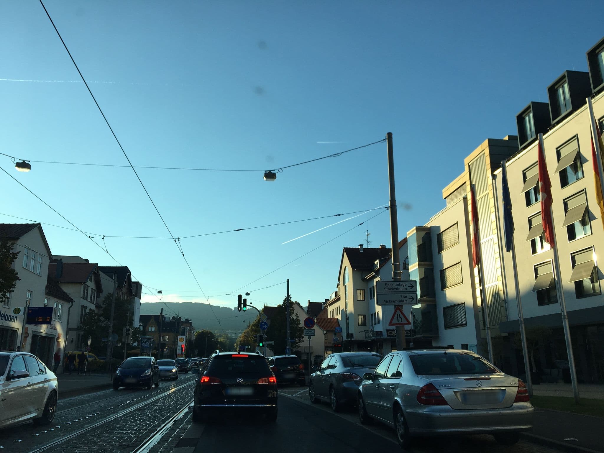 Street view near Schweizer Hof, Kassel — © frawa (CC BY-SA · Mapillary)