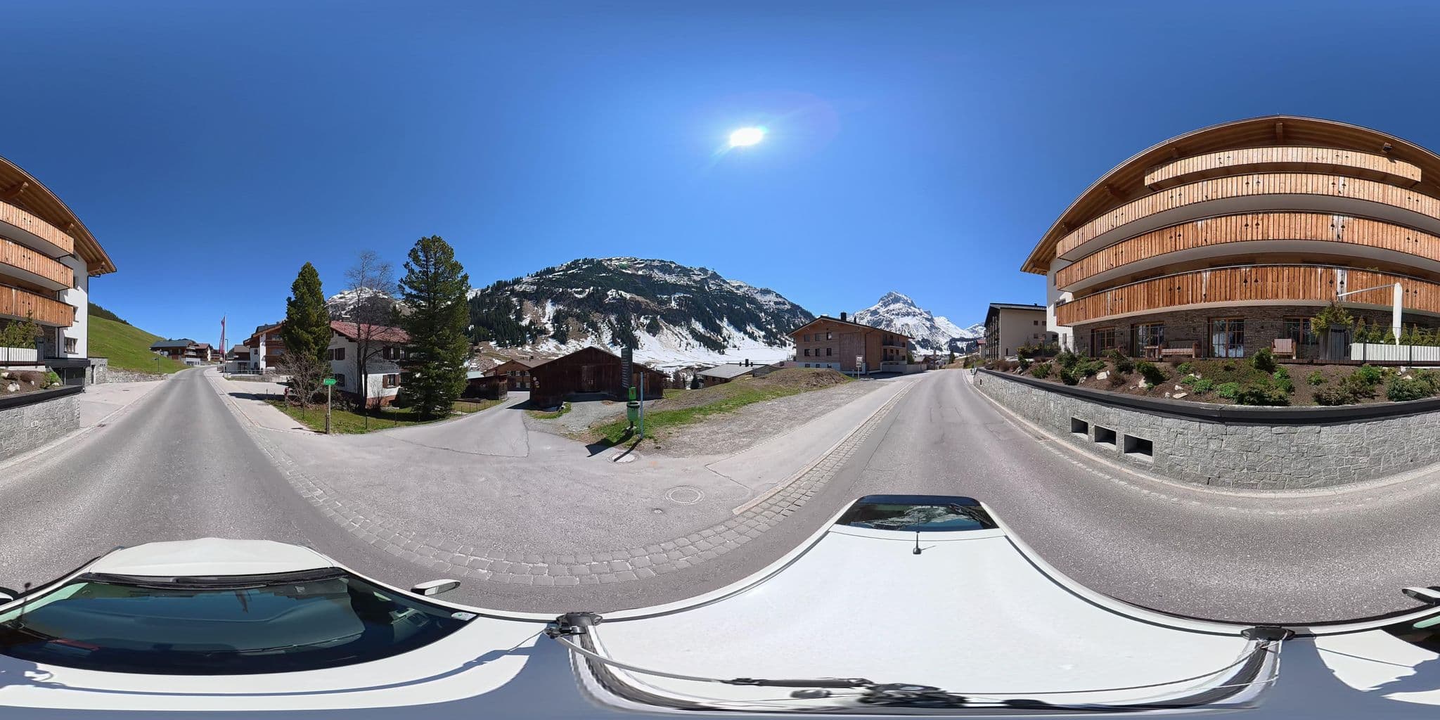 Street view near Brunnenhof Resort Lech, Lech