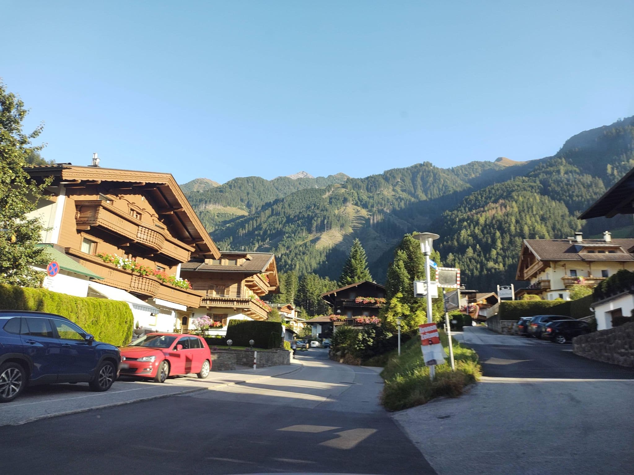 Street view near Gästehaus Alpengruss, Mayrhofen