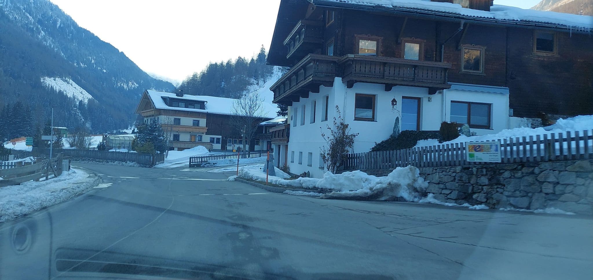 Street view near Haus Alpina, Virgen