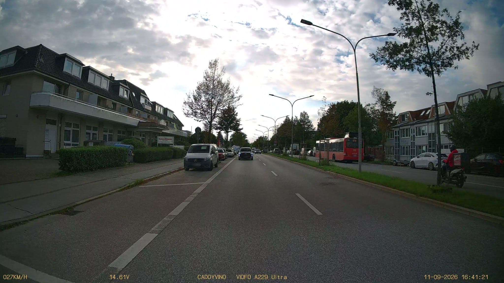 Street view near Traveller Hotel, Dependance 2, Lübeck — © DruideBizeps (CC BY-SA · Mapillary)