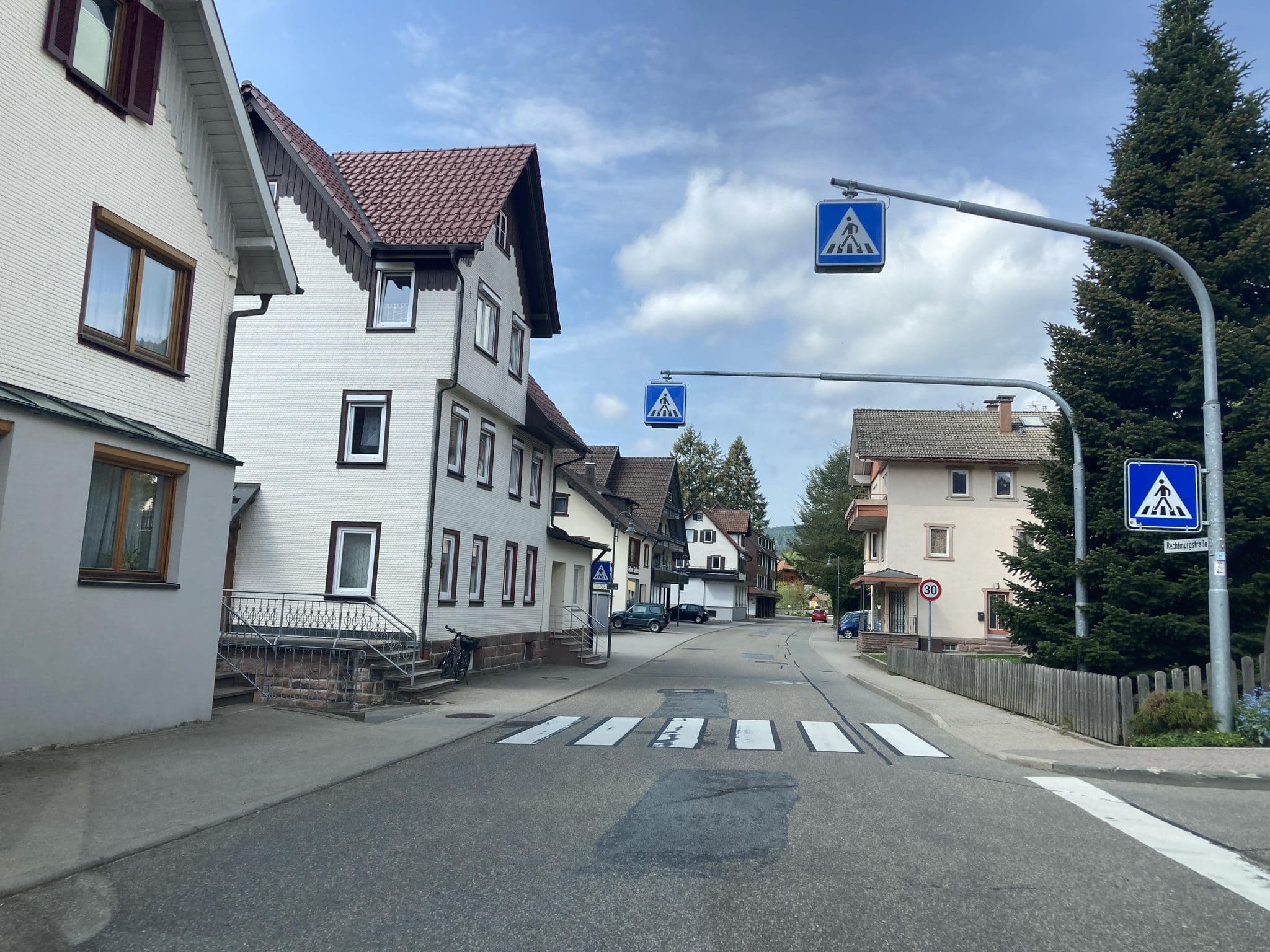 Street view near Murg Café, Baiersbronn — © tasmaniadevil (CC BY-SA · Mapillary)