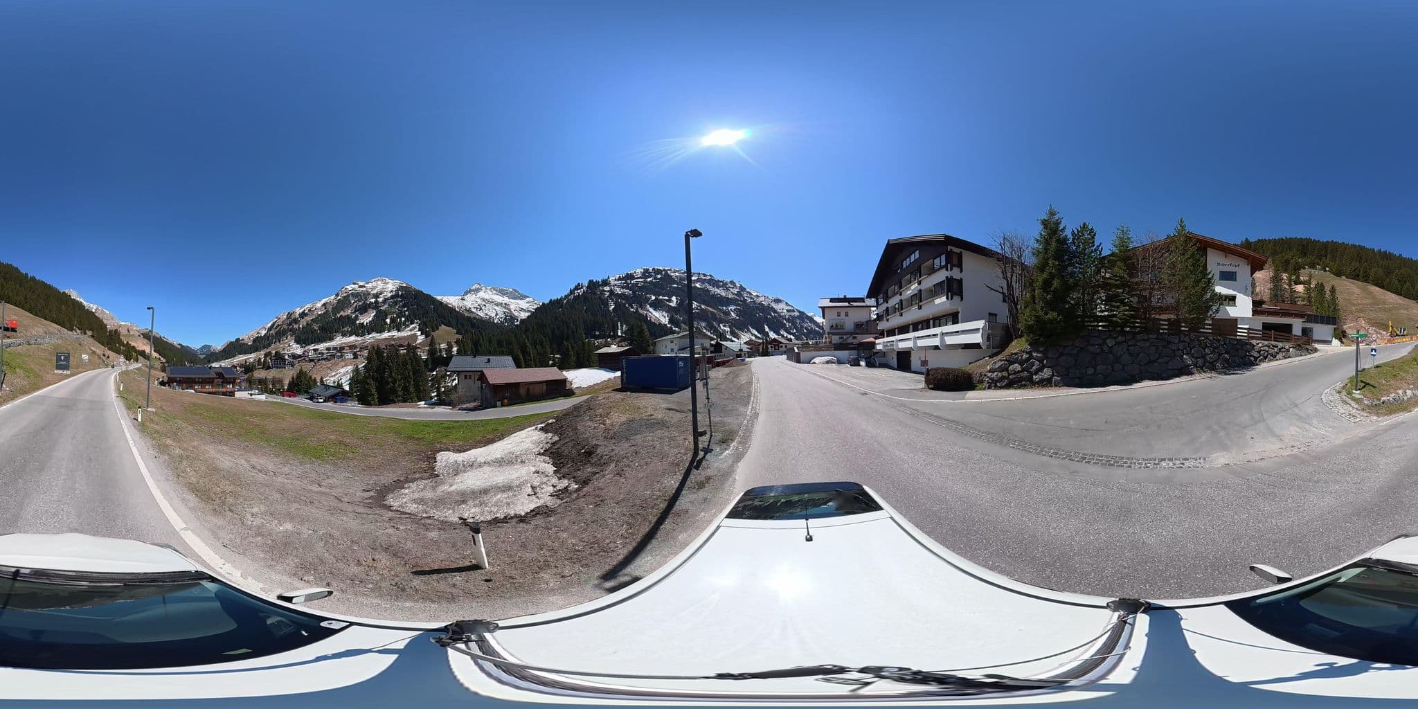 Street view near Haus Biberkopf, Lech