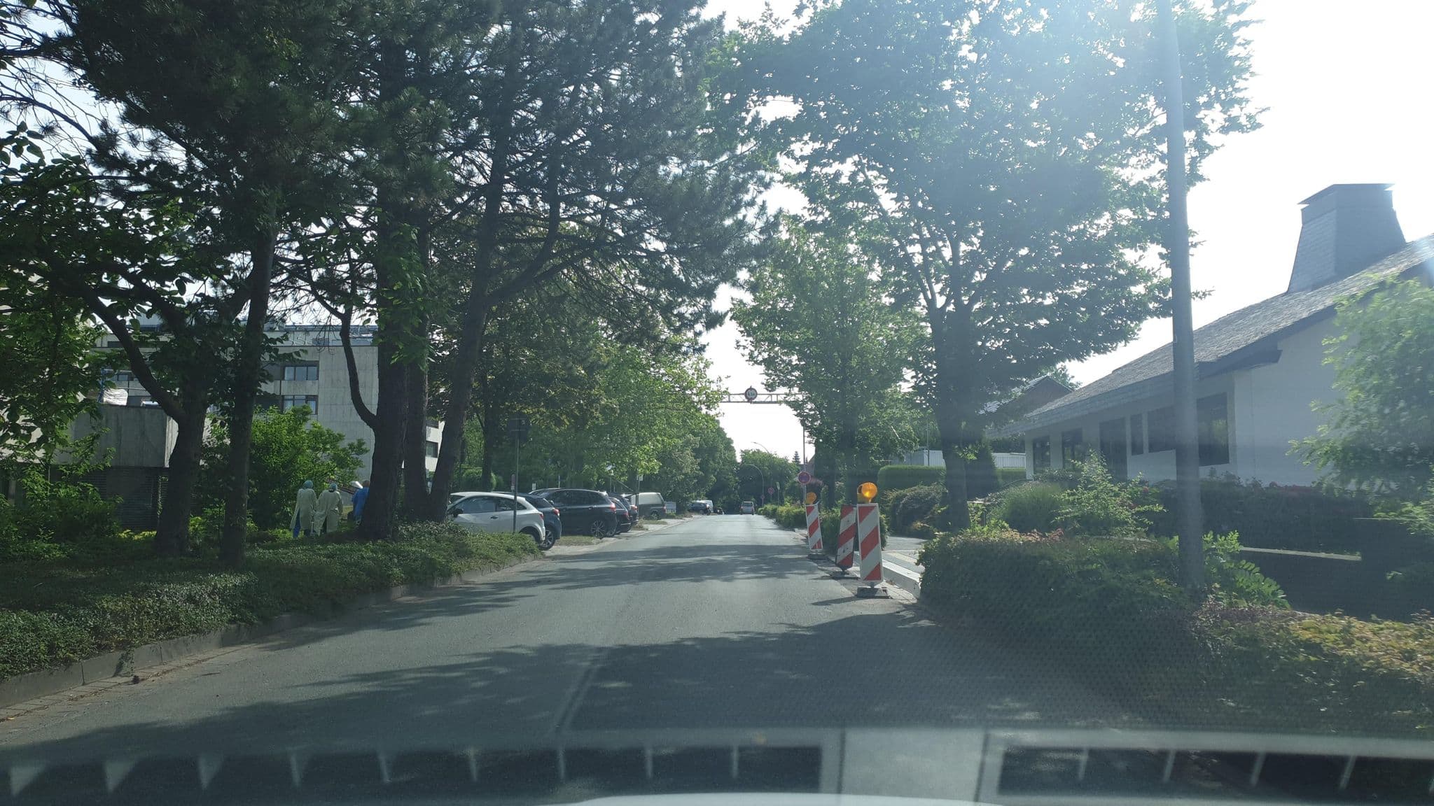 Street view near Privatzimmer Streppel, Bad Oeynhausen — © Schmarvis (CC BY-SA · Mapillary)