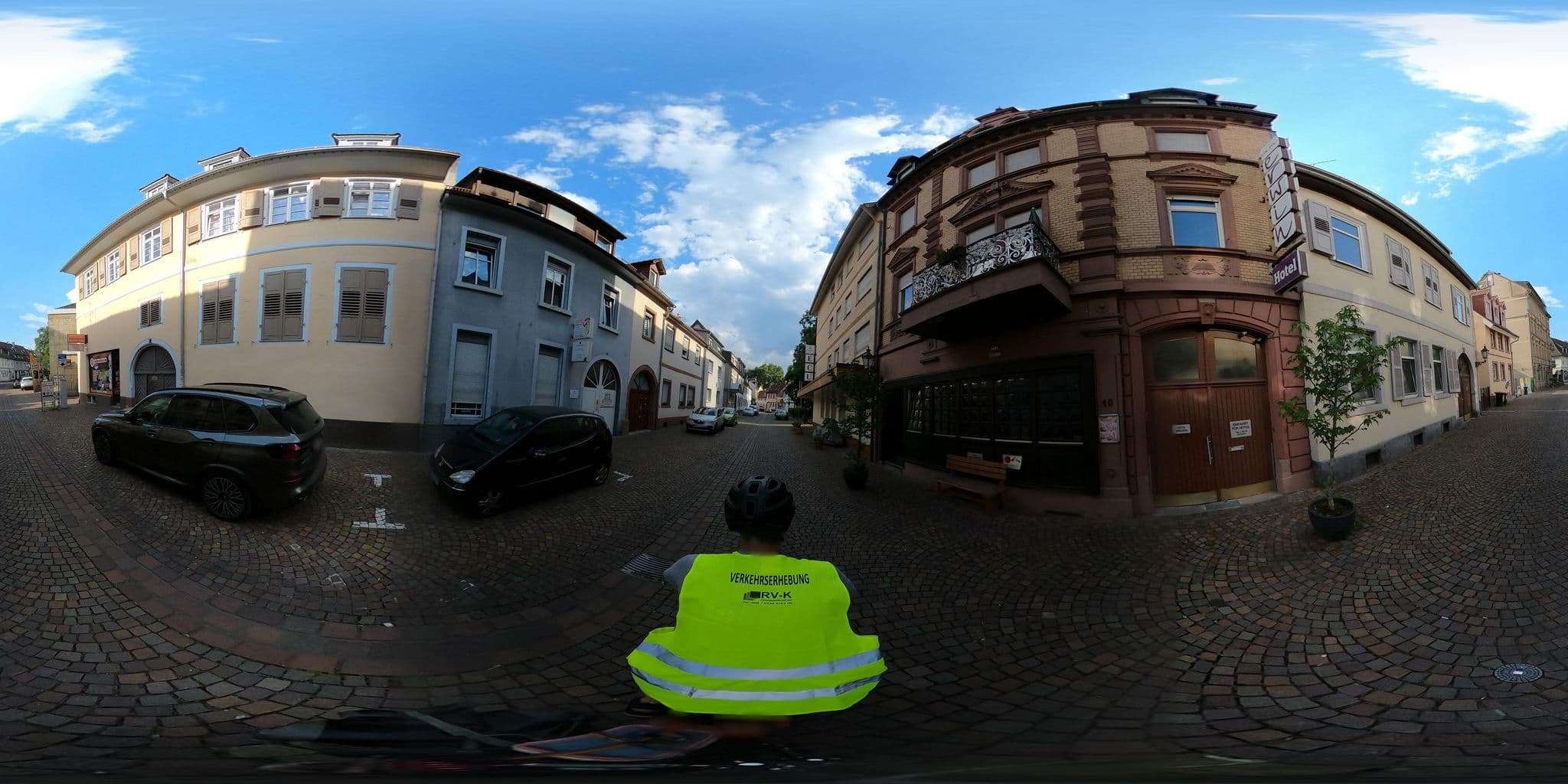 Street view near Zum Erwin, Karlsruhe — © RadNETZ (CC BY-SA · Mapillary)