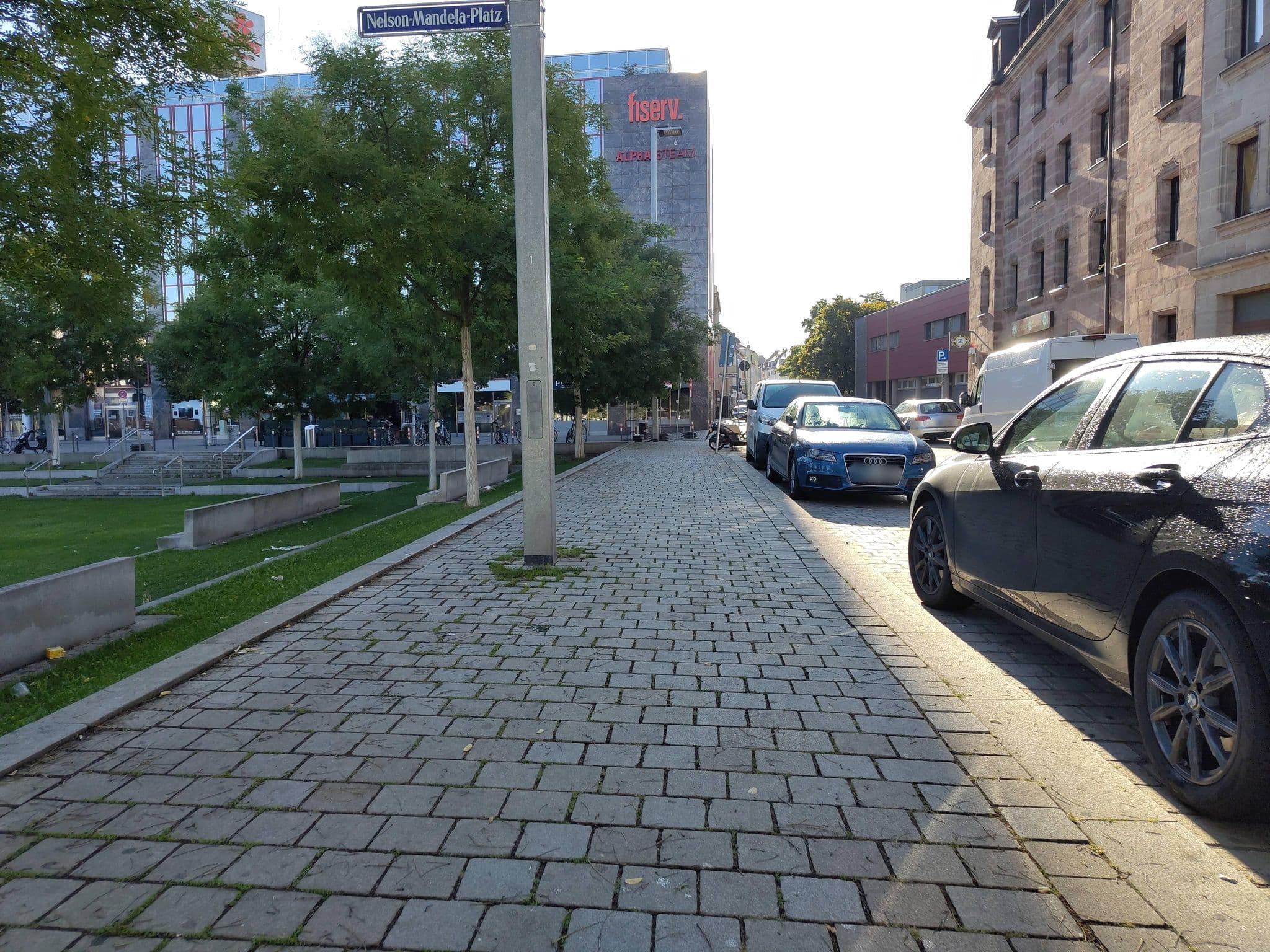 Street view near Central Hotel, Nuremberg — © HaraldBk (CC BY-SA · Mapillary)
