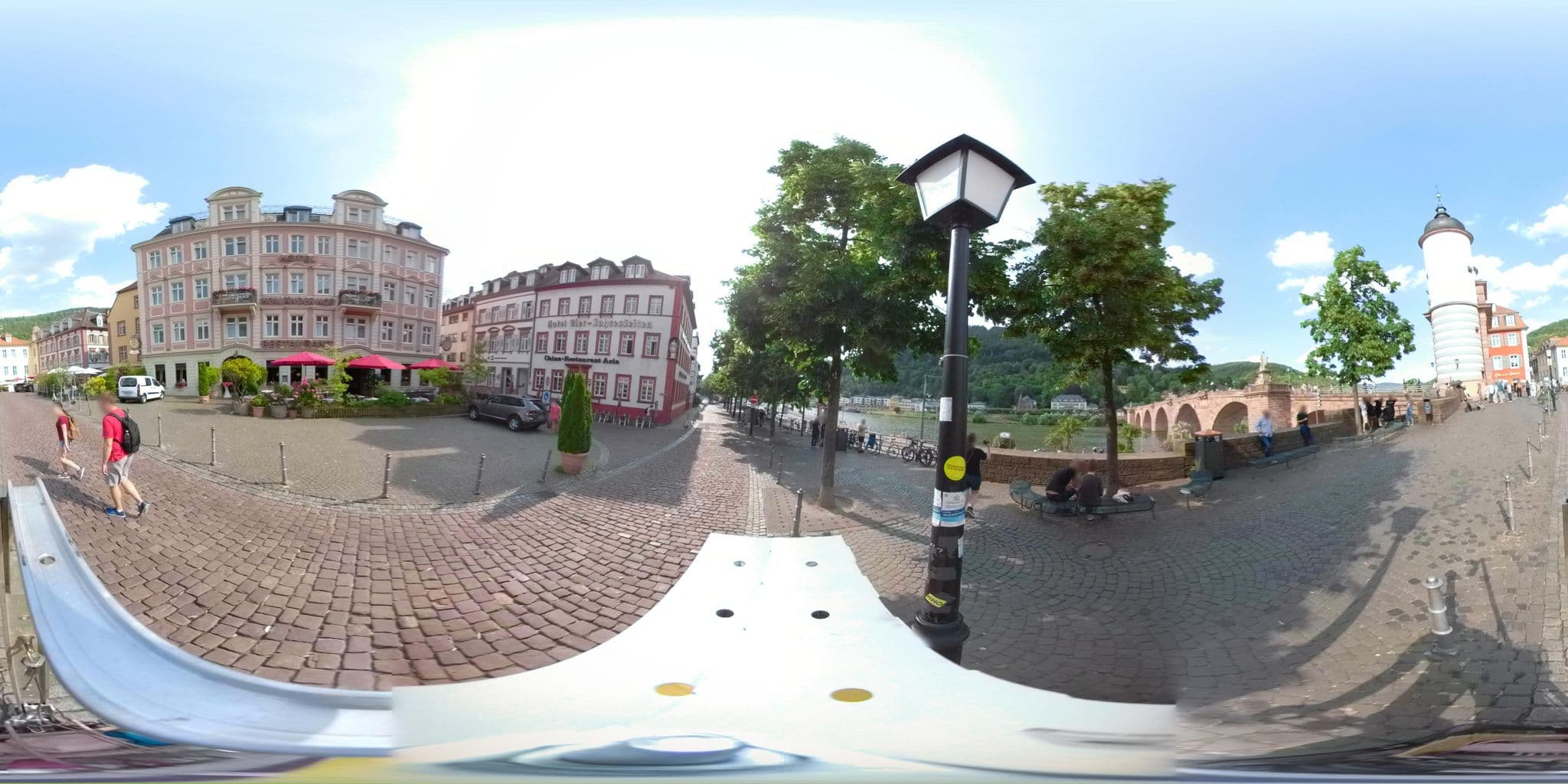 Street view near Holländer Hof, Heidelberg — © wegavision (CC BY-SA · Mapillary)
