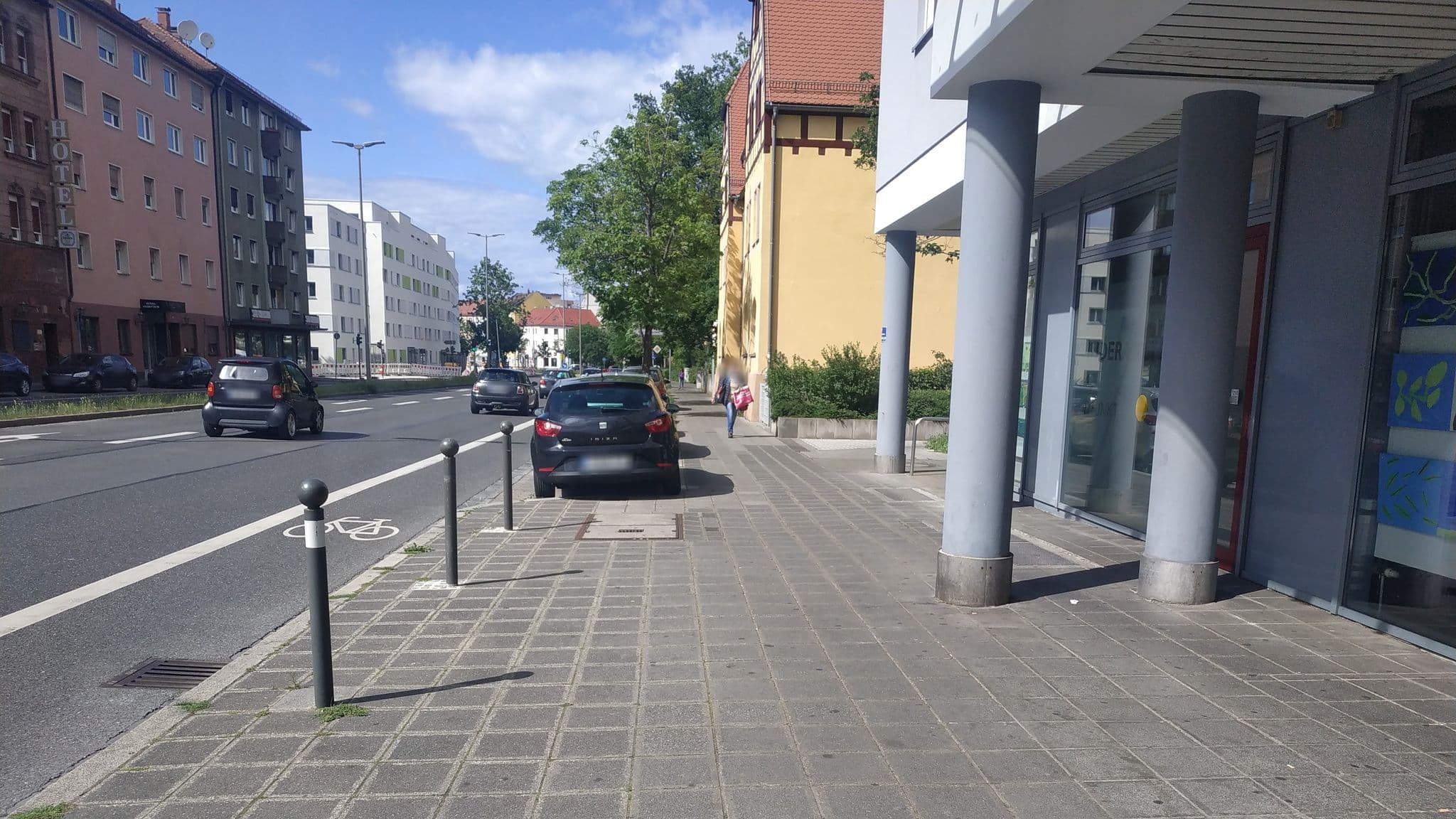 Street view near Lichtenhof, Nuremberg — © mrey (CC BY-SA · Mapillary)
