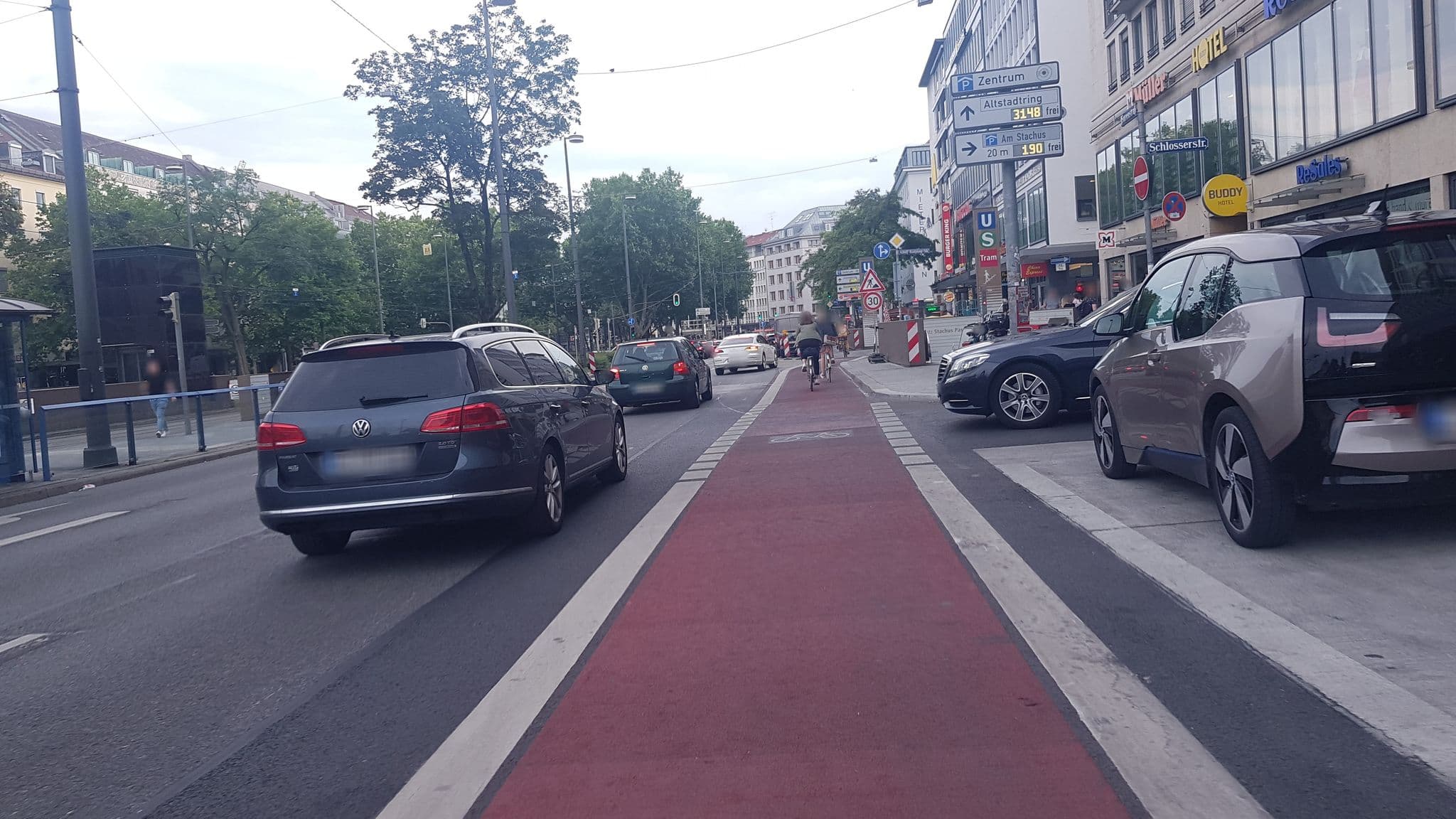 Street view near Buddy, Munich