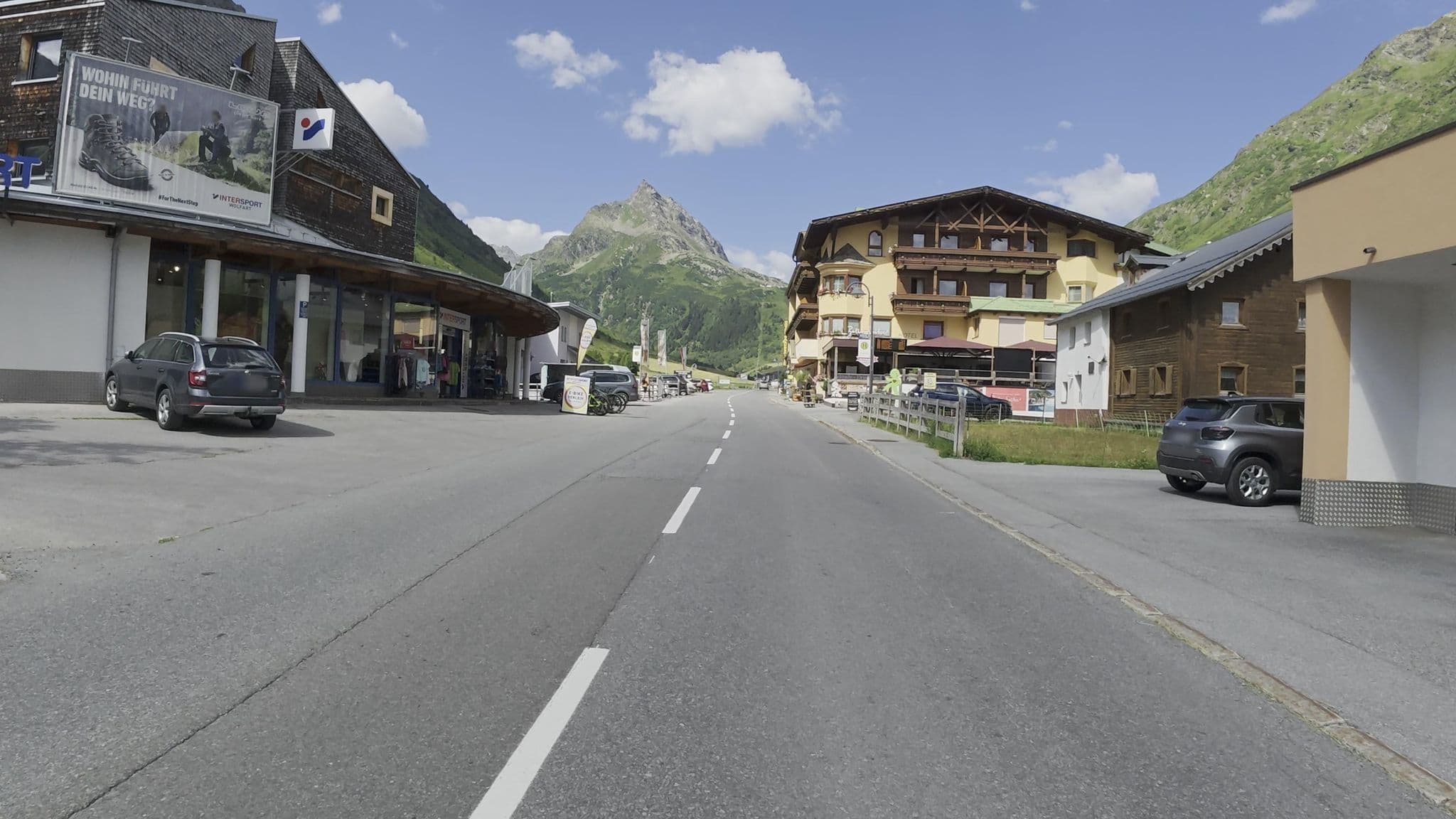 Street view near Hoamatl, Ischgl