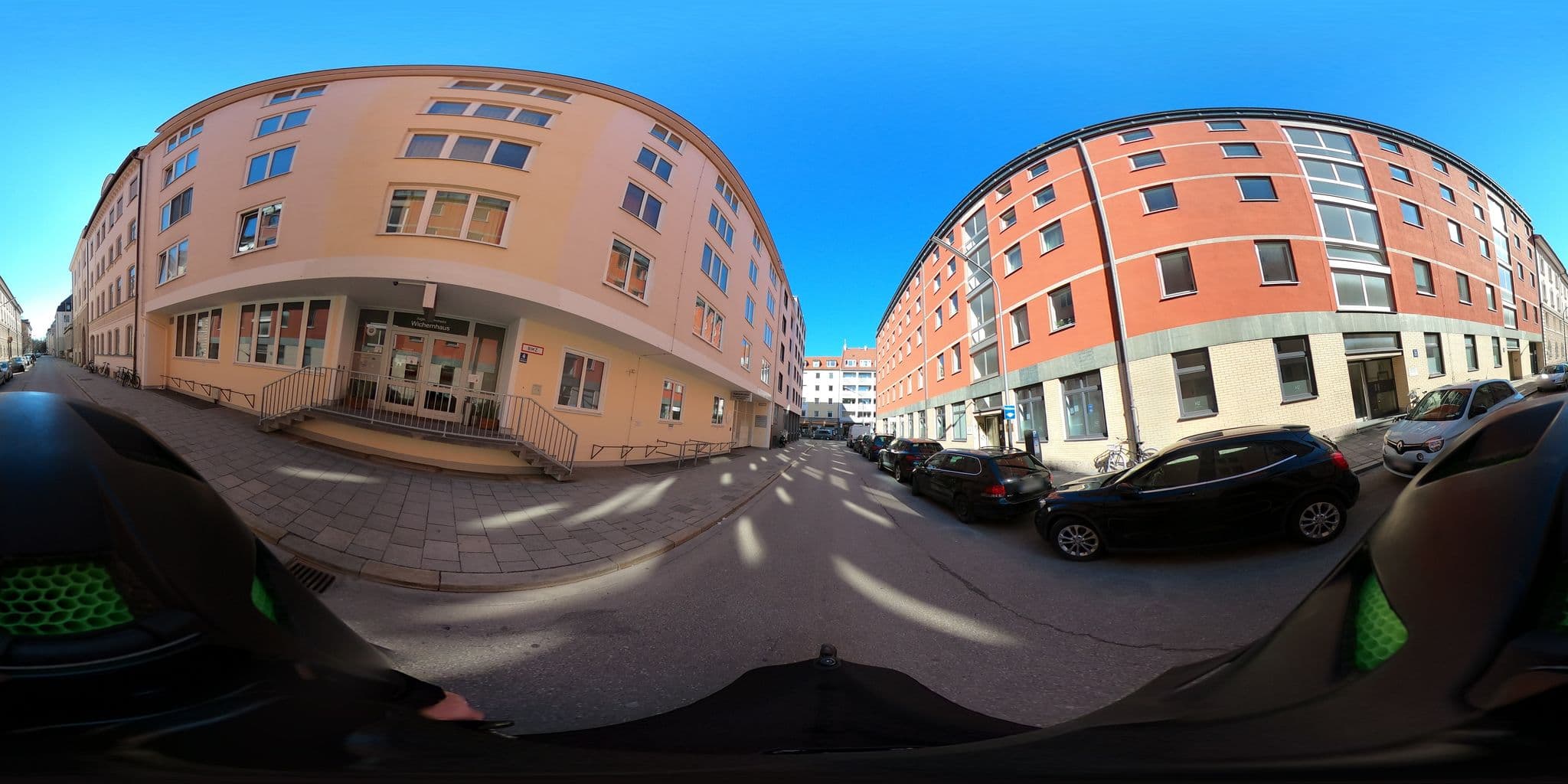Street view near Wichernhaus, Munich