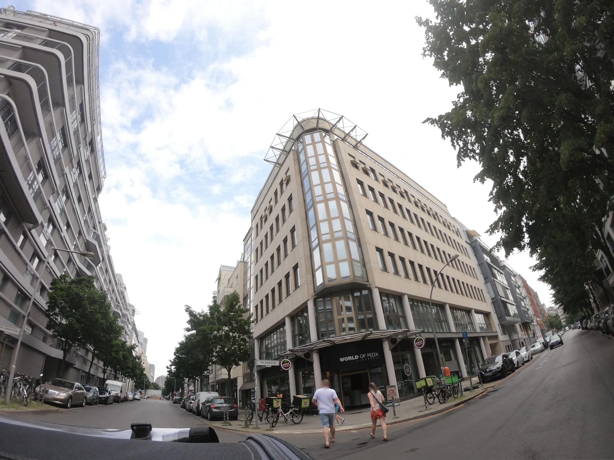 Street view near Grimm's Hotel, Kreuzberg — © tordans (CC BY-SA · Mapillary)