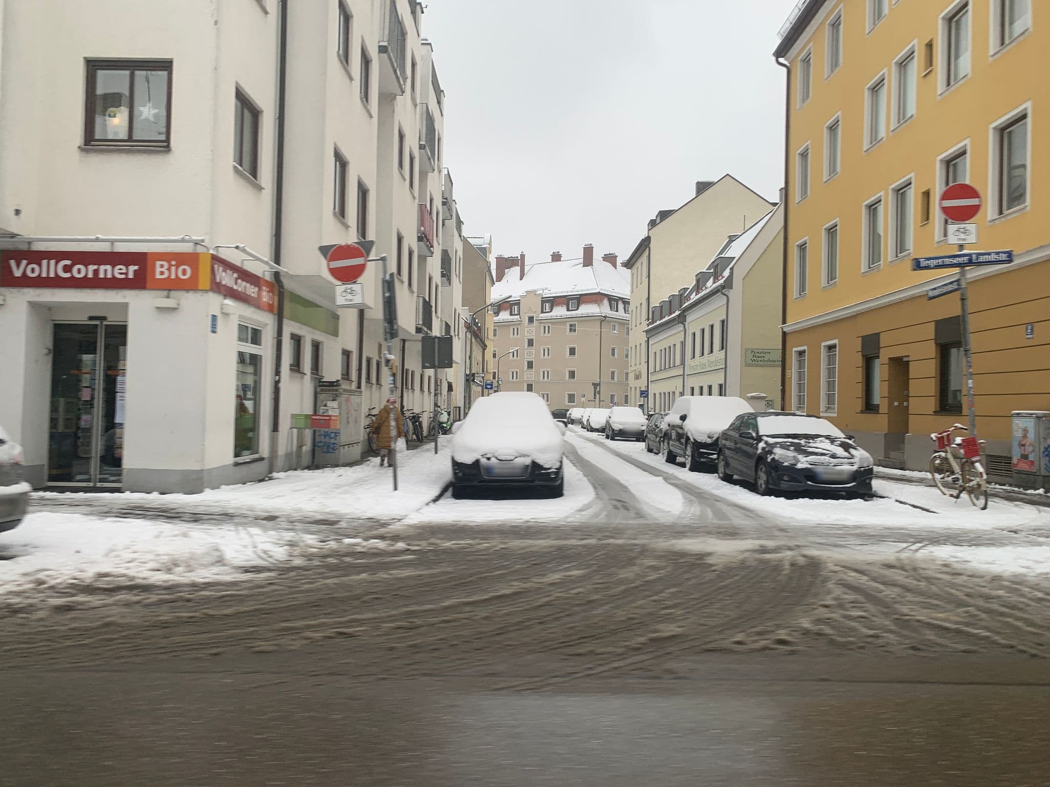 Street view near Pension Haus Wendelstein, Munich