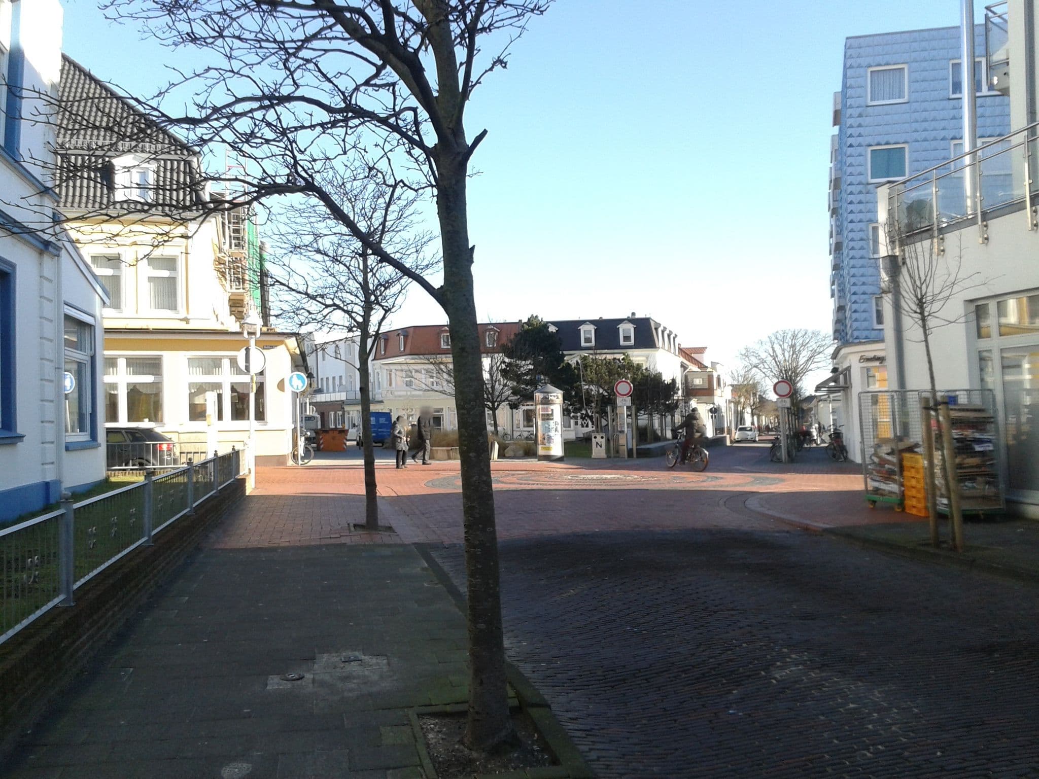 Street view near Haus Seeschwalbe, Norderney