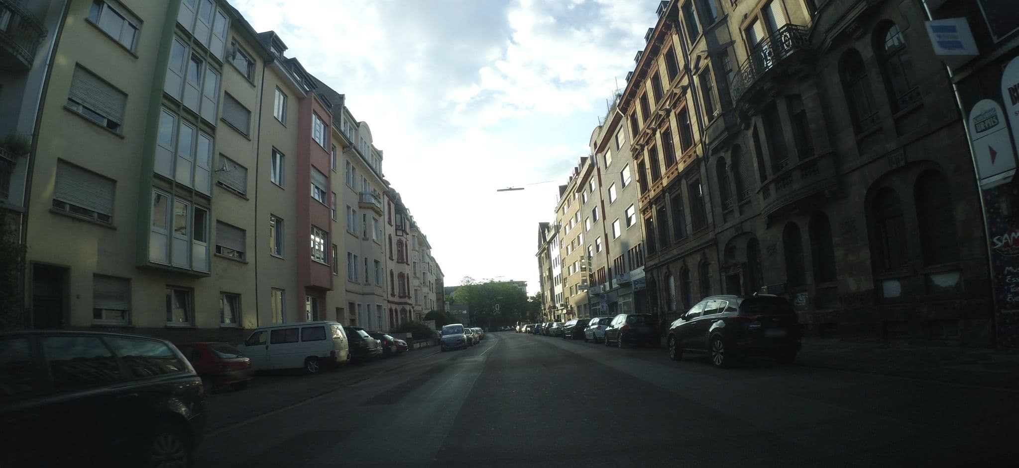 Street view near City Hotel, Saarbrücken — © teddy73 (CC BY-SA · Mapillary)