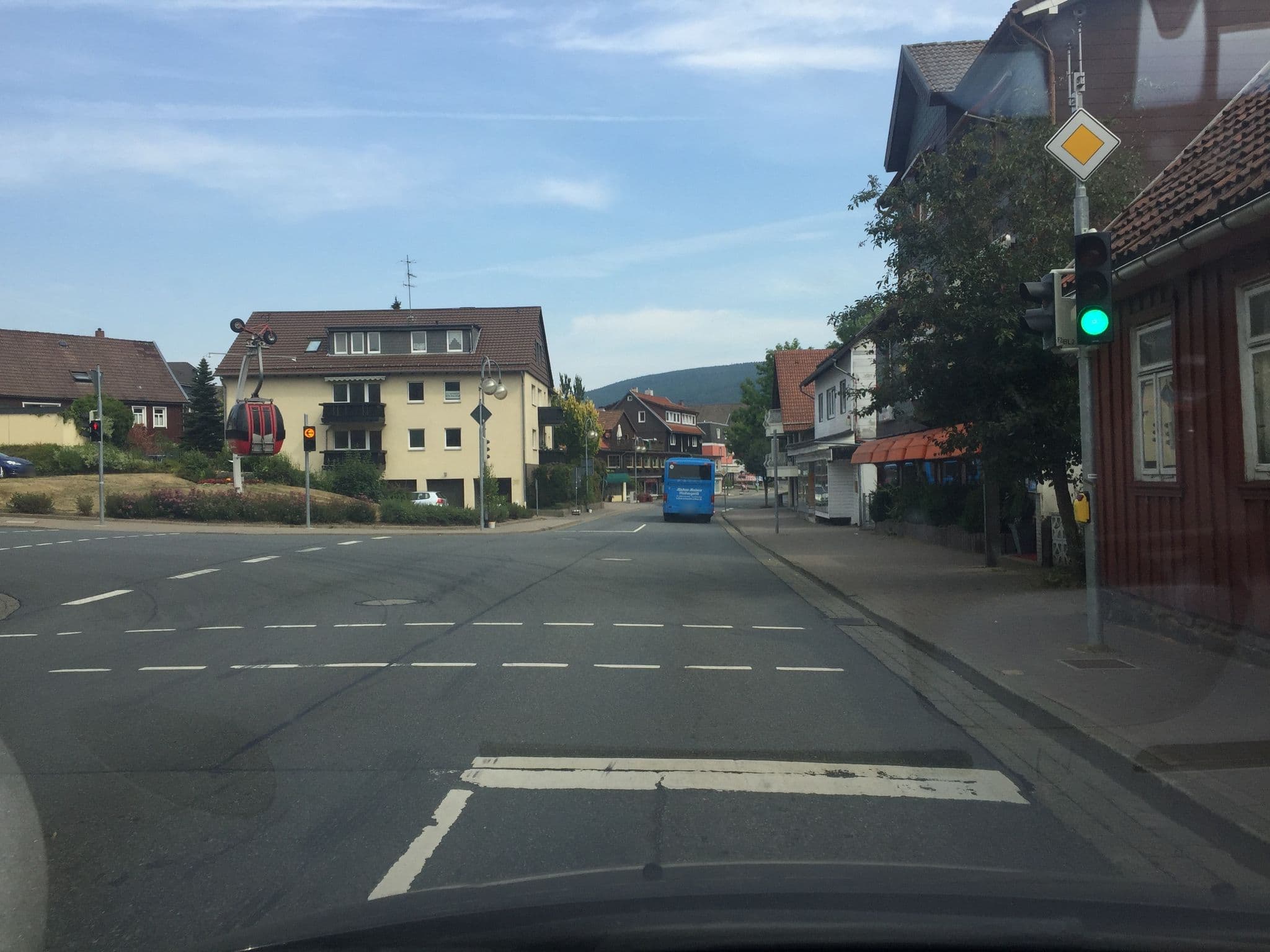 Street view near Hotel Achtermann, Braunlage