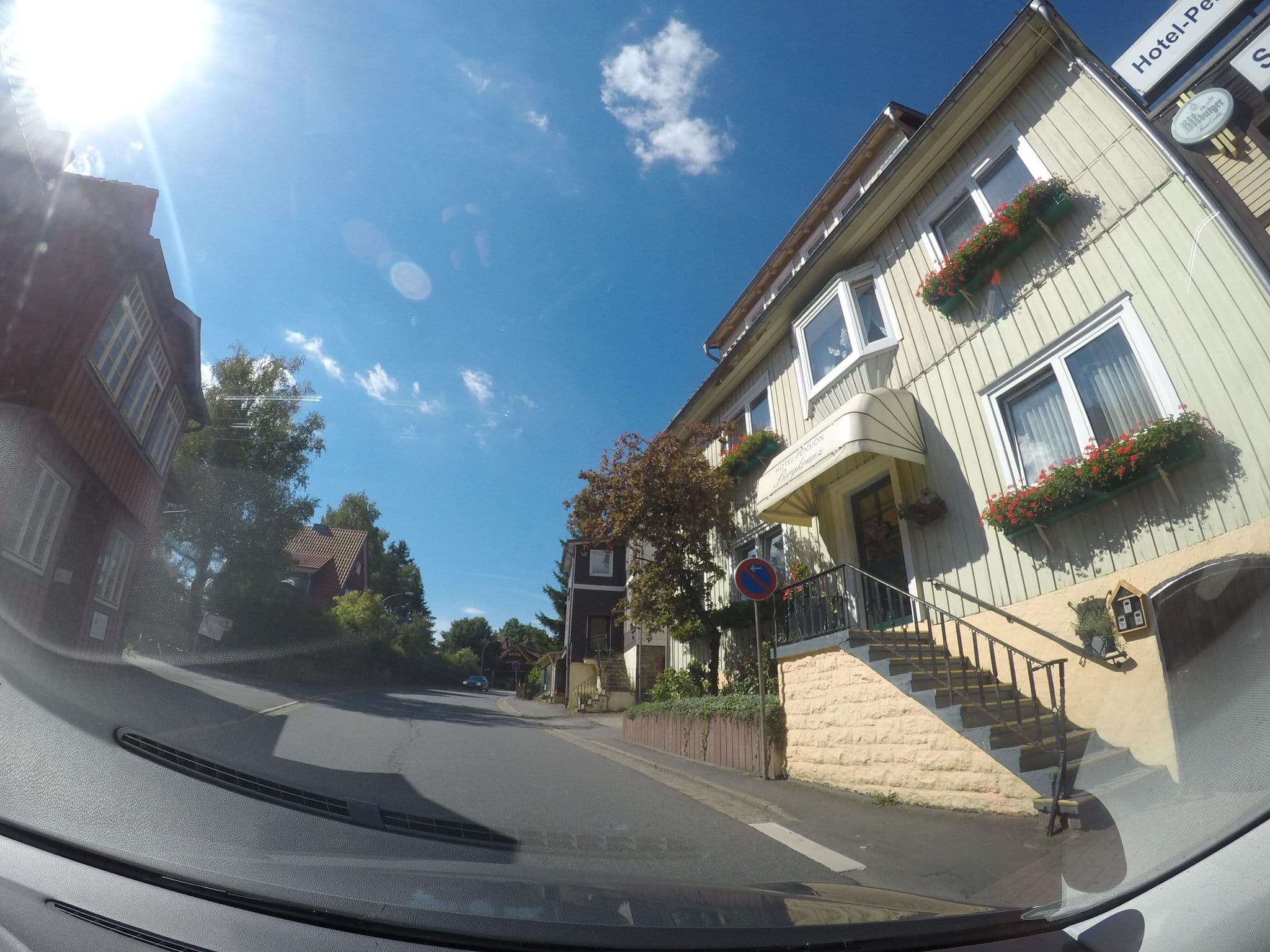 Street view near Hotel Bergkranz, Braunlage