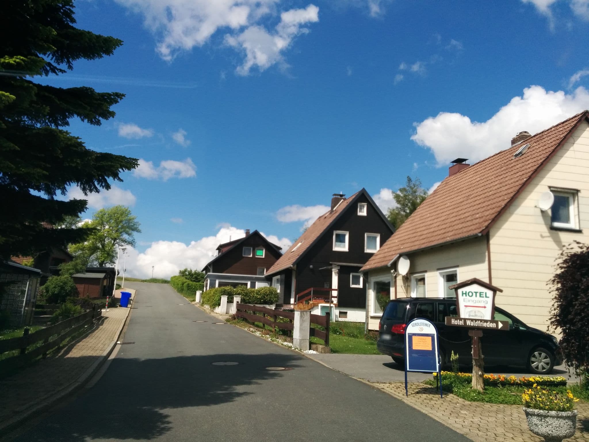 Street view near Ferienwohnung Antonia, Sankt Andreasberg — © bitnapper (CC BY-SA · Mapillary)