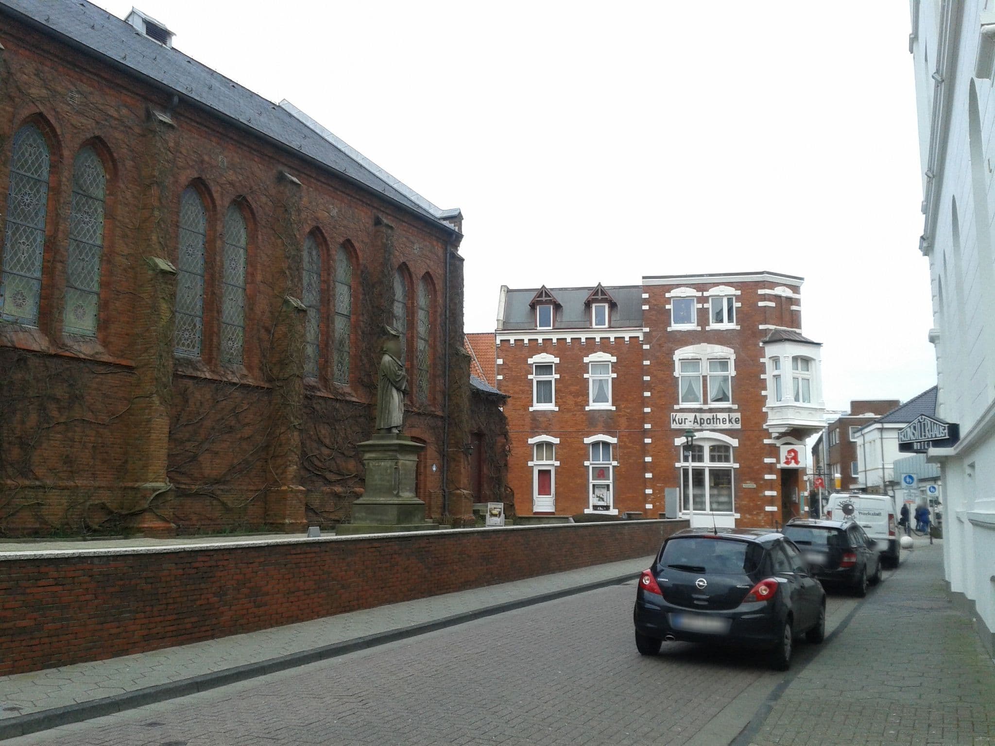 Street view near Hotel Künstlerhaus, Norderney