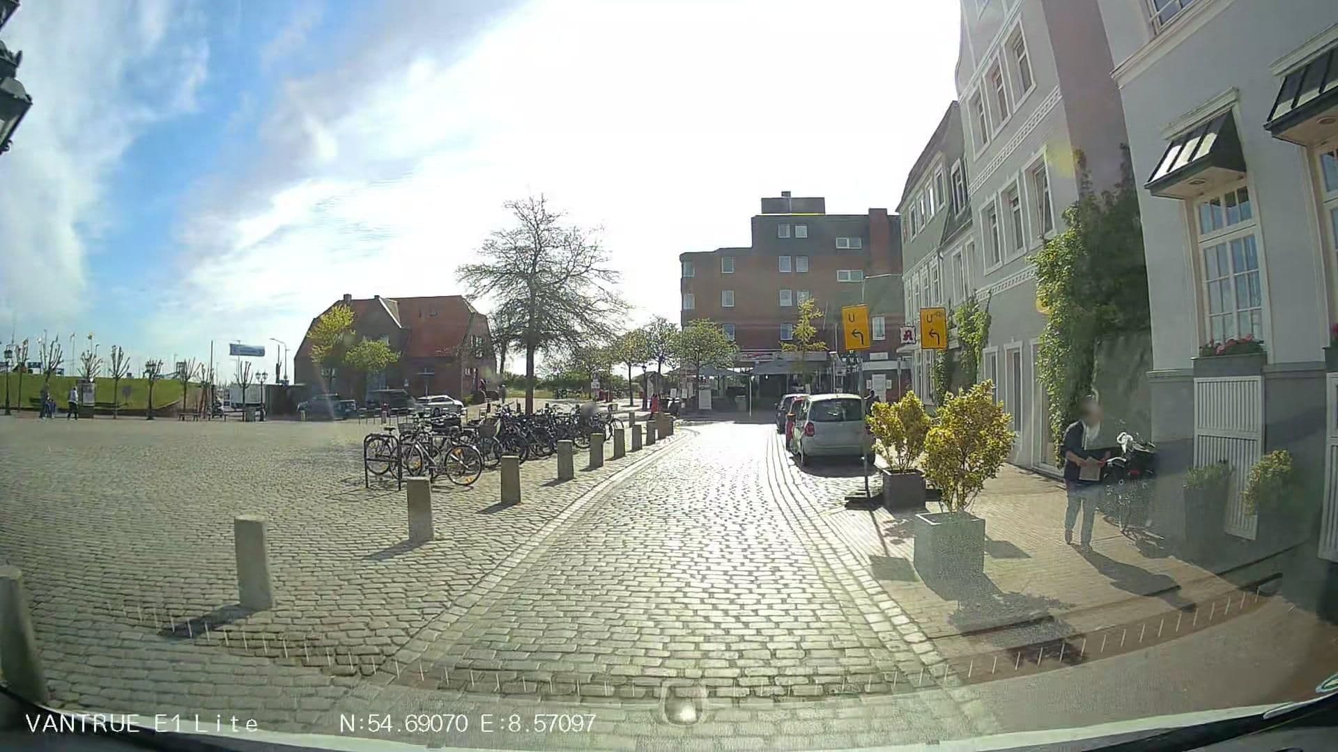 Street view near Hotel Duus, Wyk auf Föhr