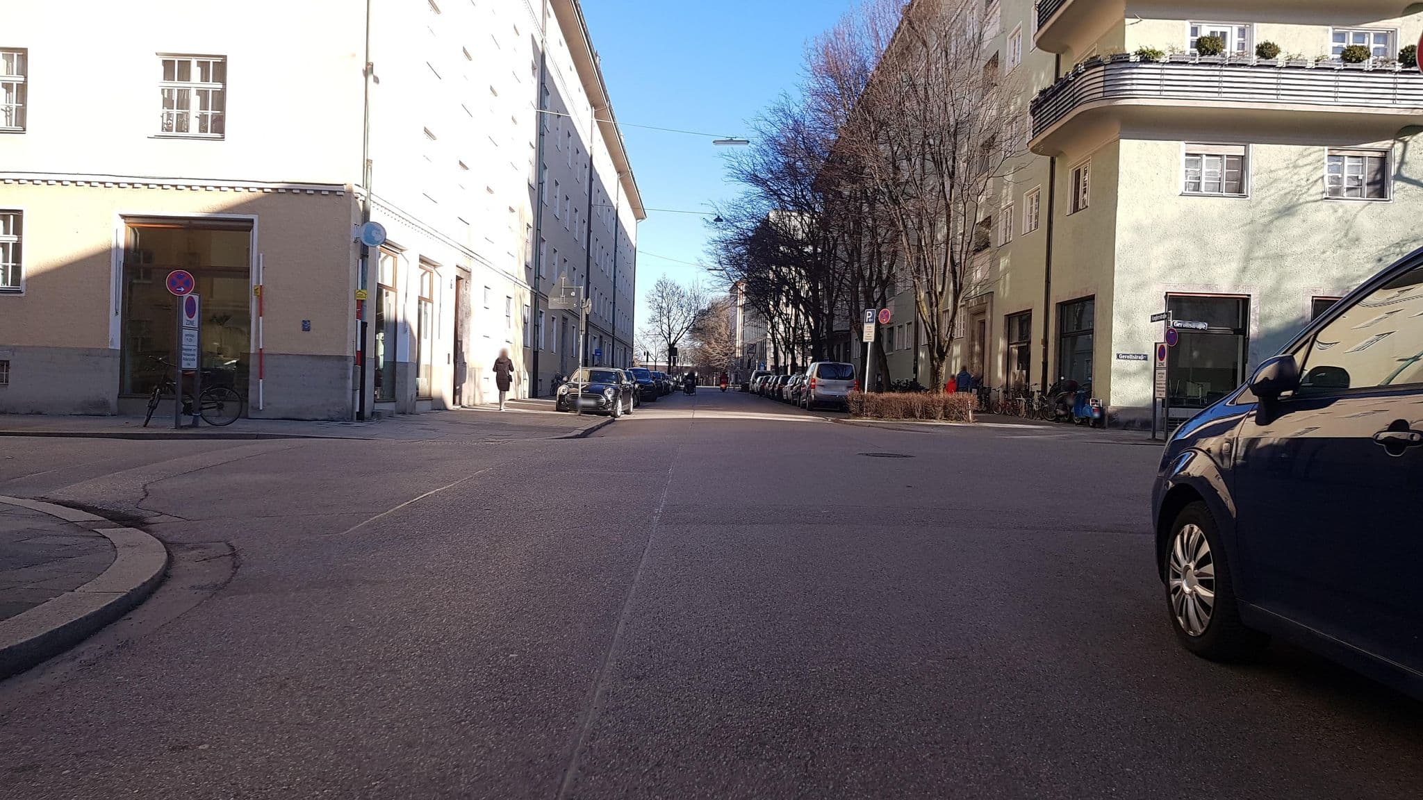 Street view near Ars Vivendi, Munich