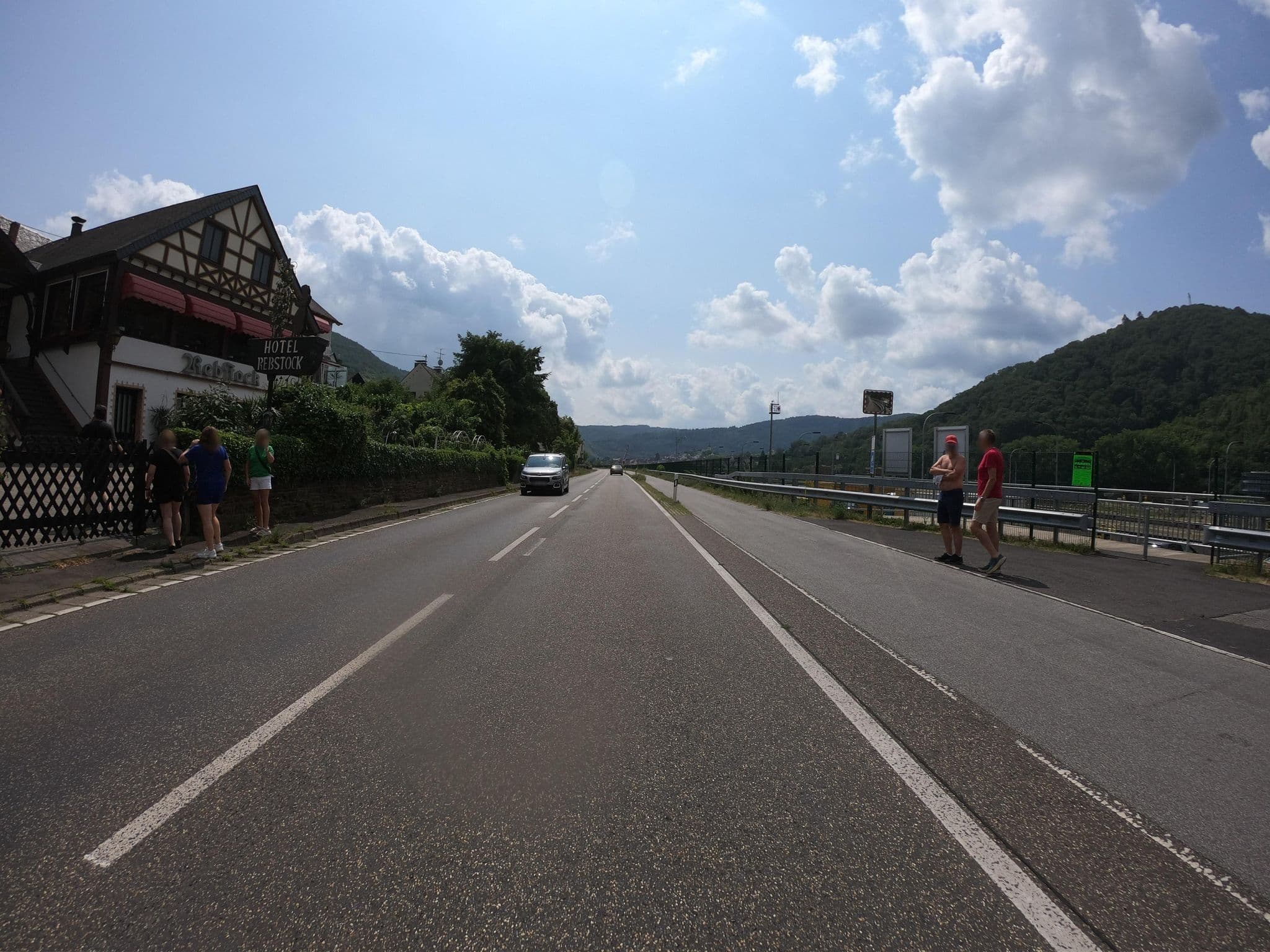 Street view near Hotel Rebstock, Bruttig-Fankel