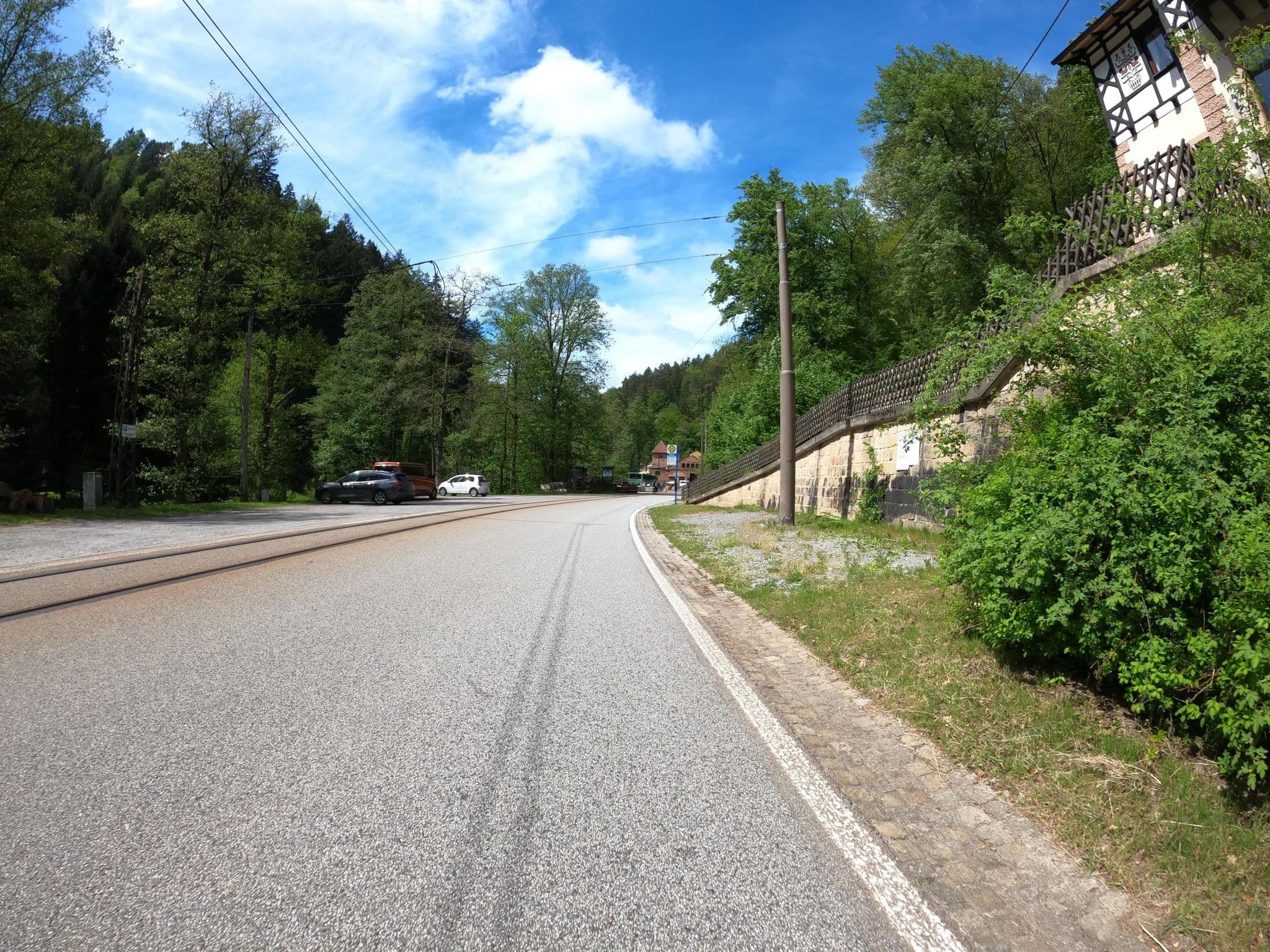 Street view near Waldhäus'l, Bad Schandau — © masterofnoroad (CC BY-SA · Mapillary)