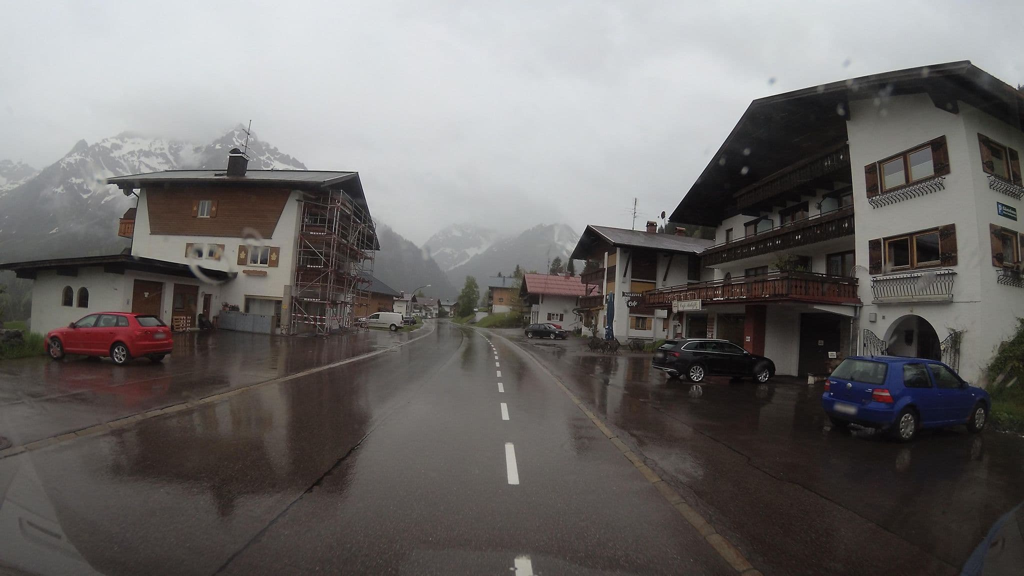 Street view near Gästehaus Fontain, Hirschegg